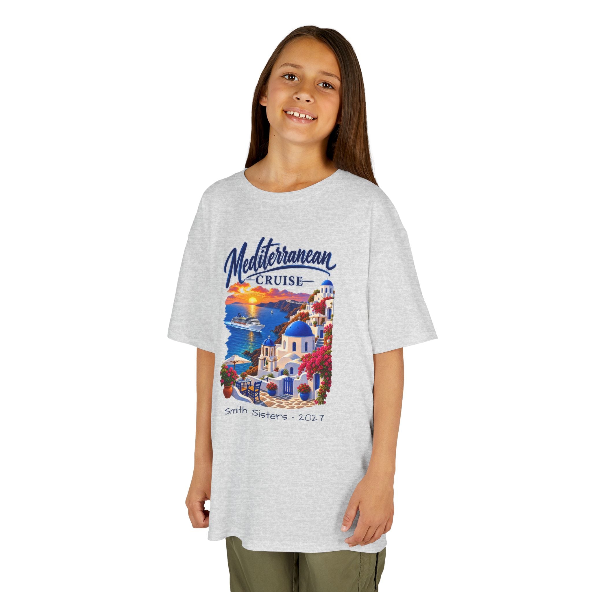 Mediterranean Cruise Kids Tee