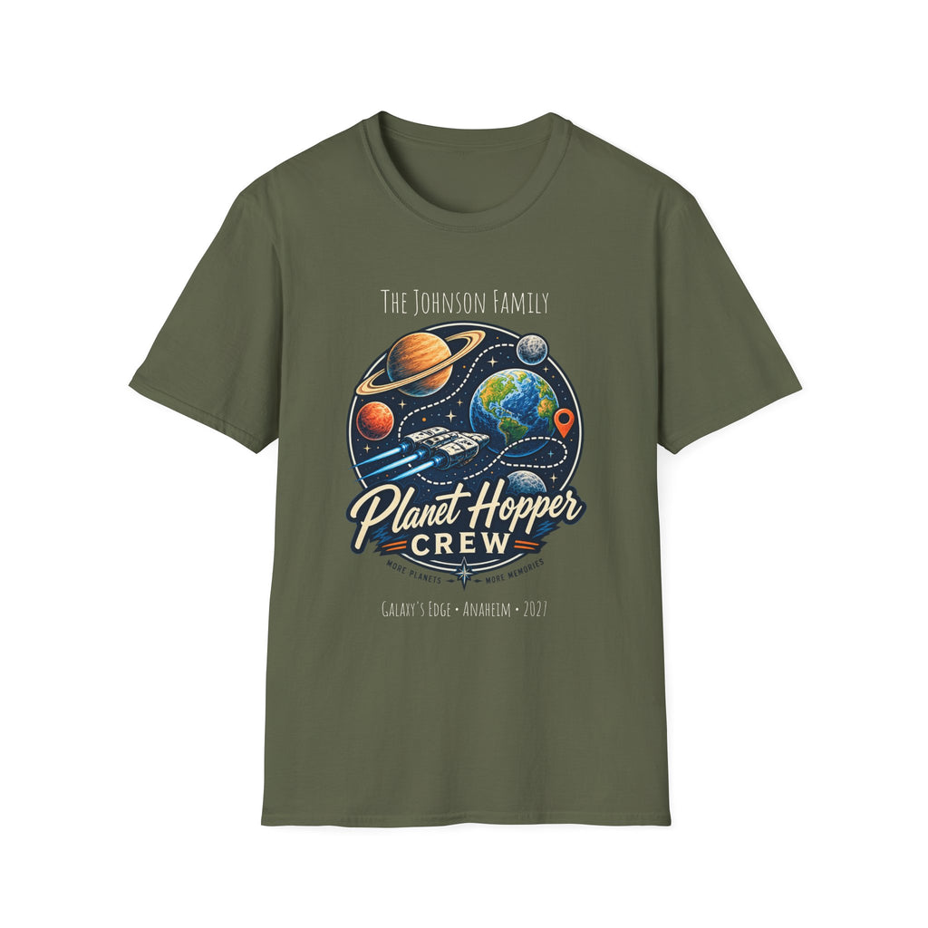 Planet Hopper Crew Space Adventure Park Tee