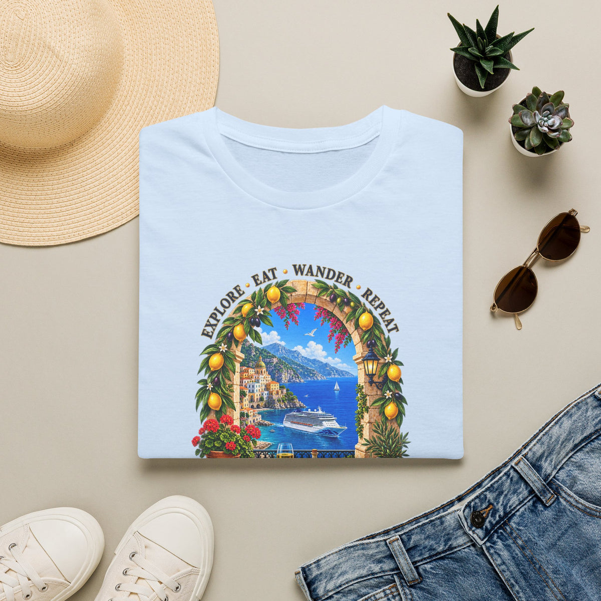 Explore the Mediterranean - Unisex Tee