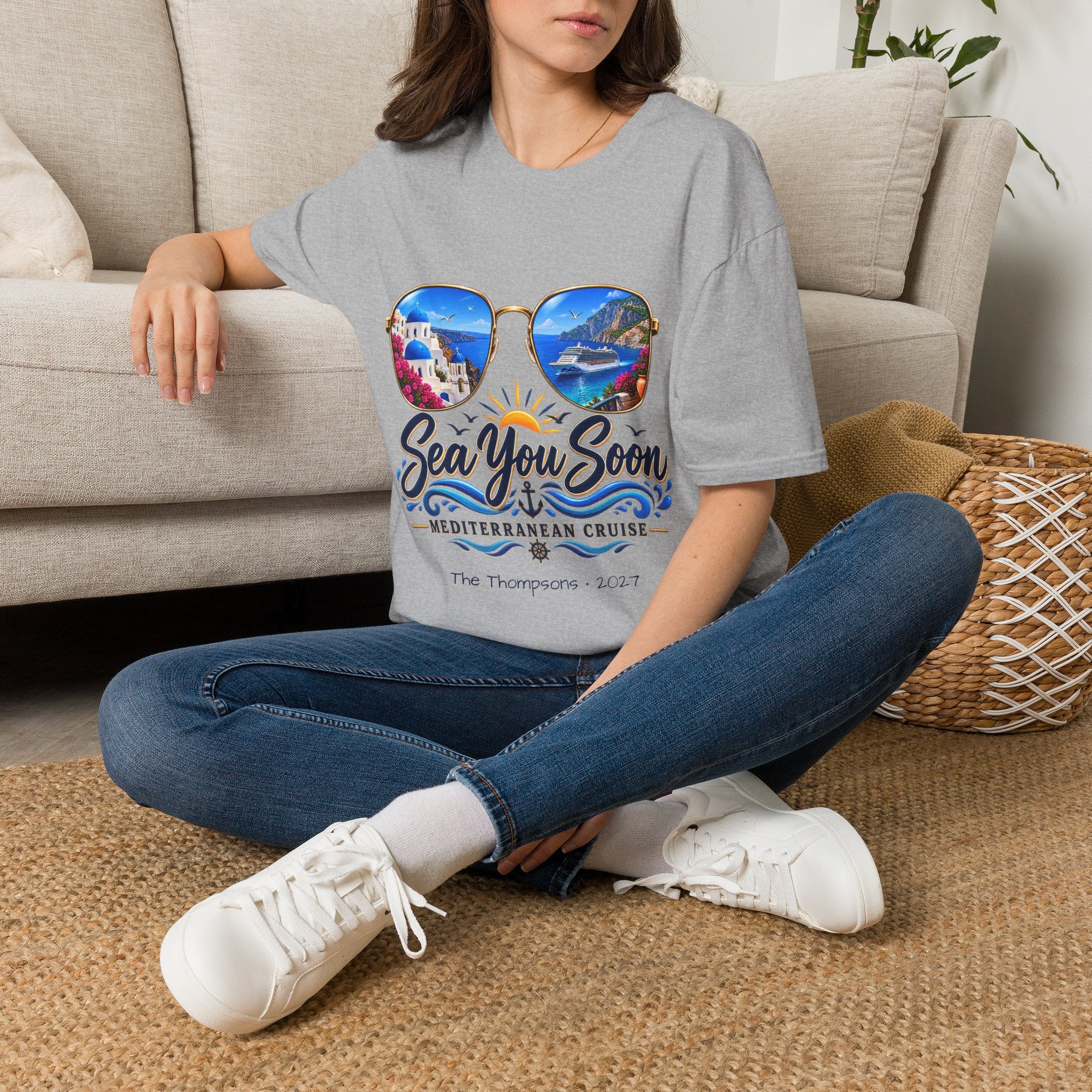 Mediterranean Cruise Sea You Soon Tee