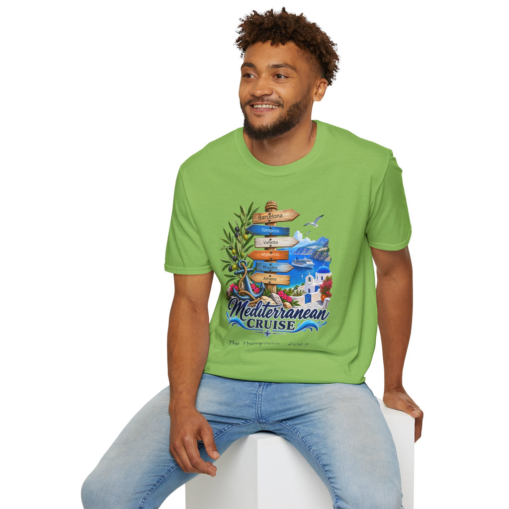 Mediterranean Cruise Ports of Call Tee