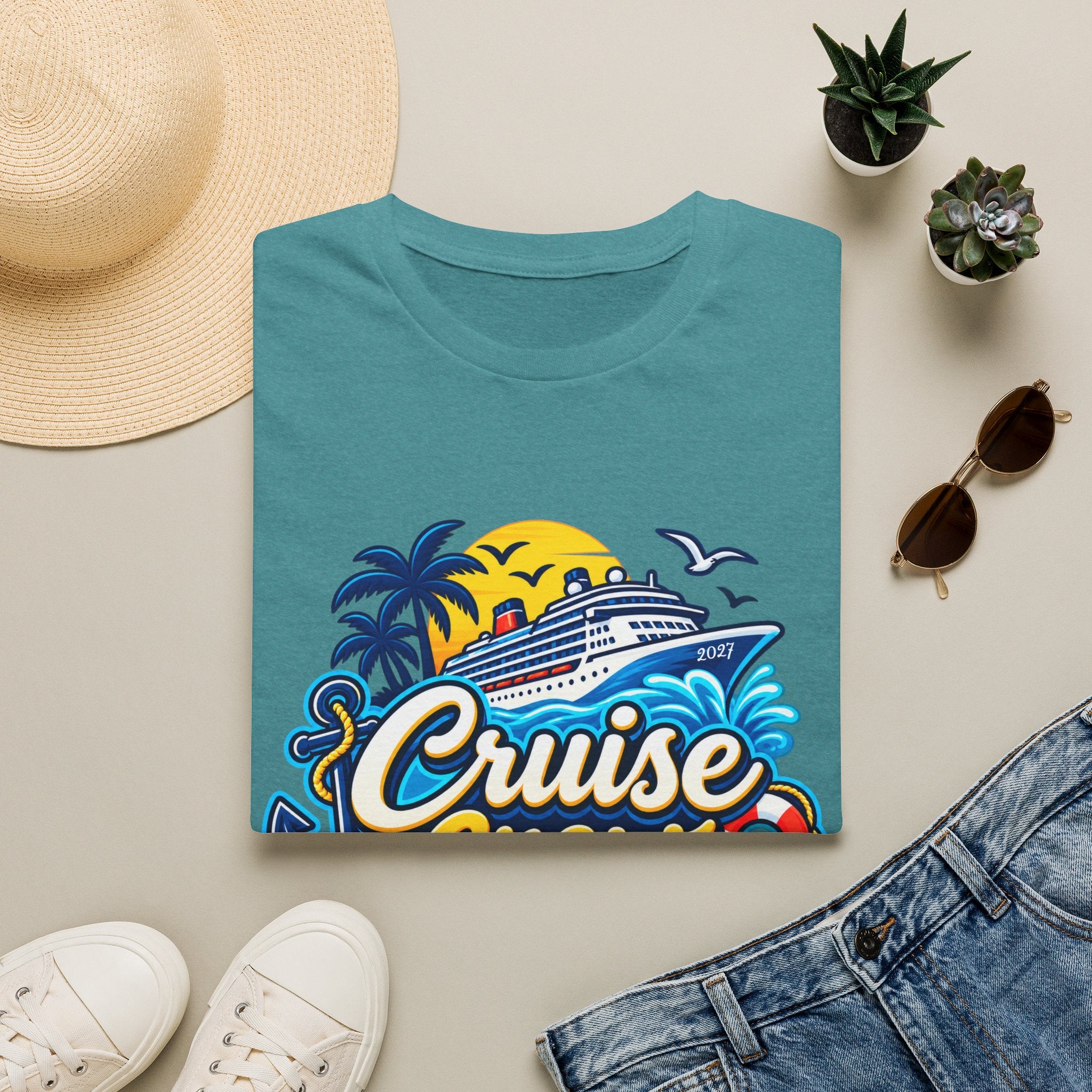 Custom Cruise Crew Tee