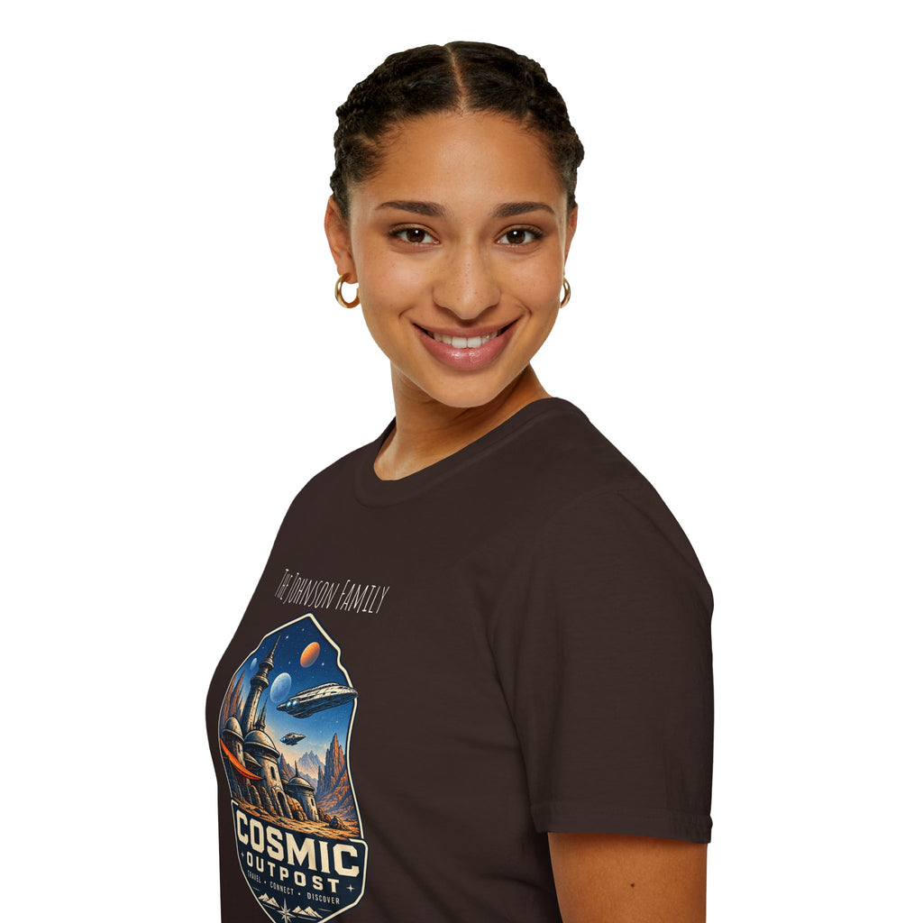 Cosmic Outpost Space Adventure Park Tee