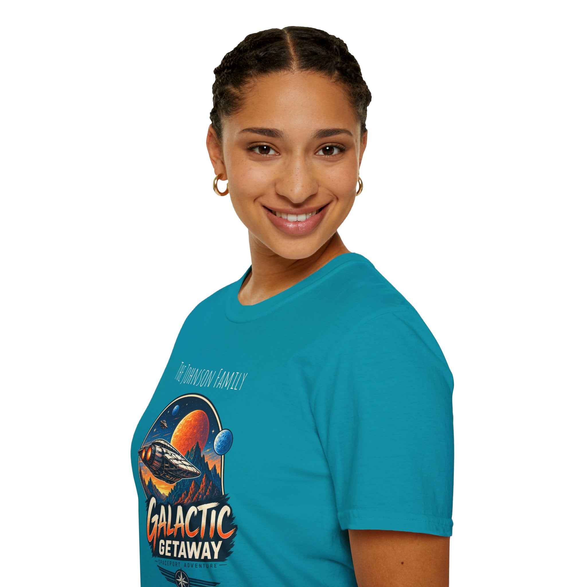 Galactic Getaway Space Adventure Park Tee