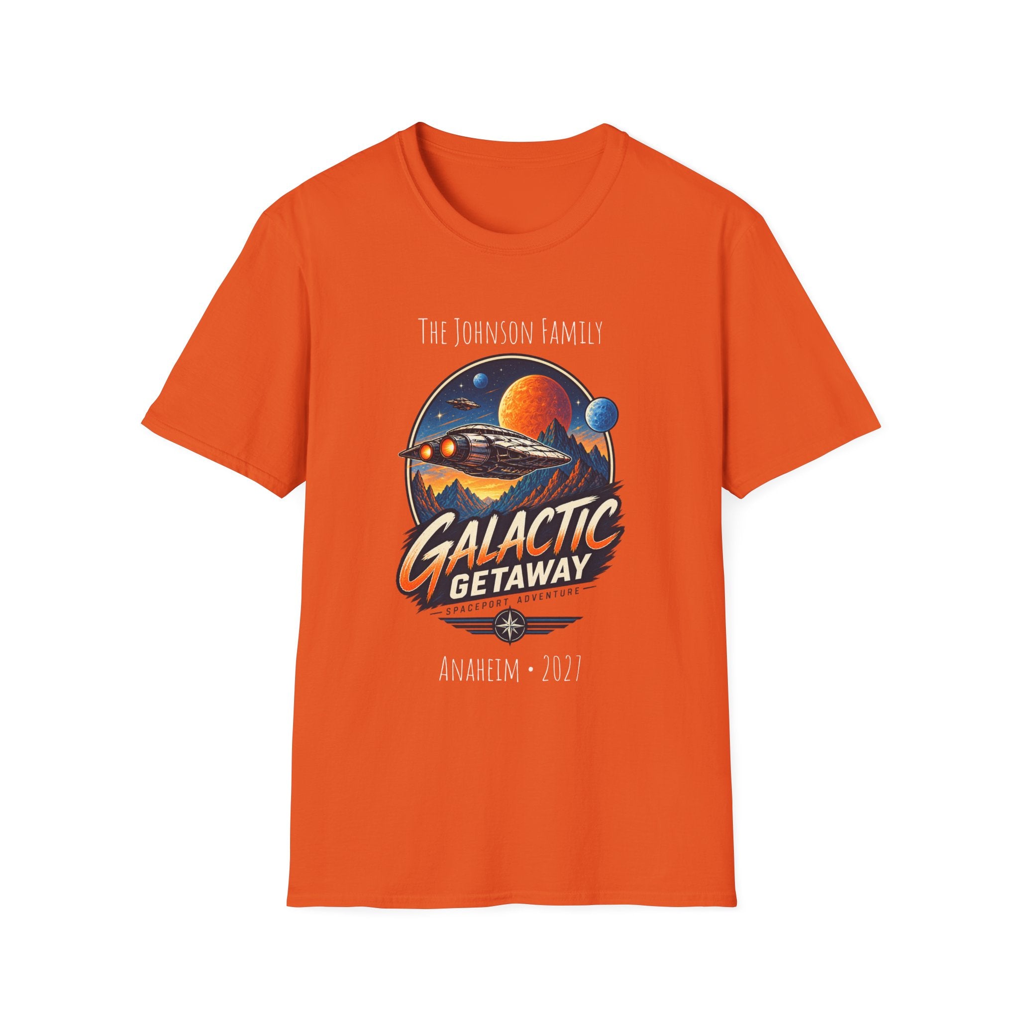 Galactic Getaway Space Adventure Park Tee