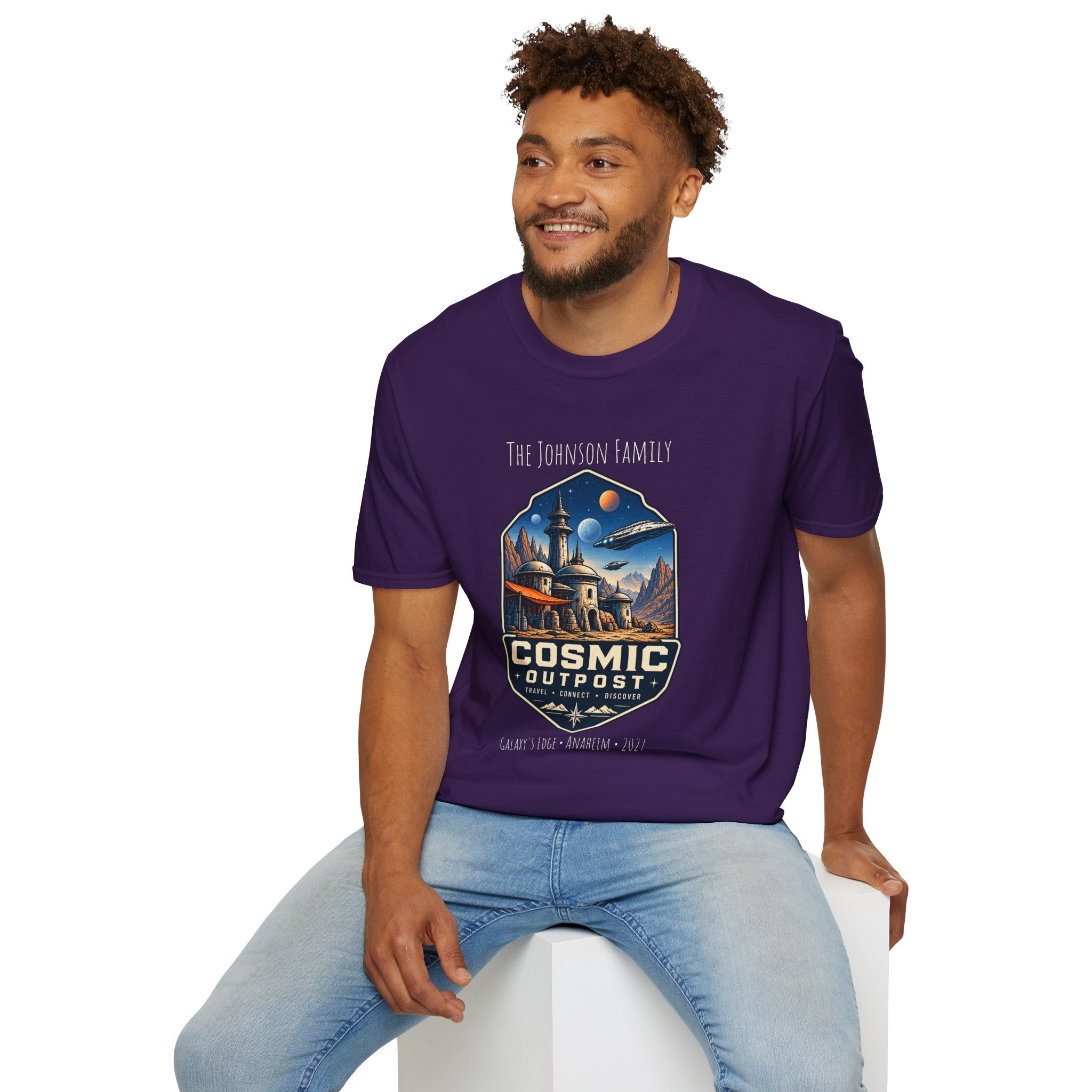 Cosmic Outpost Space Adventure Park Tee