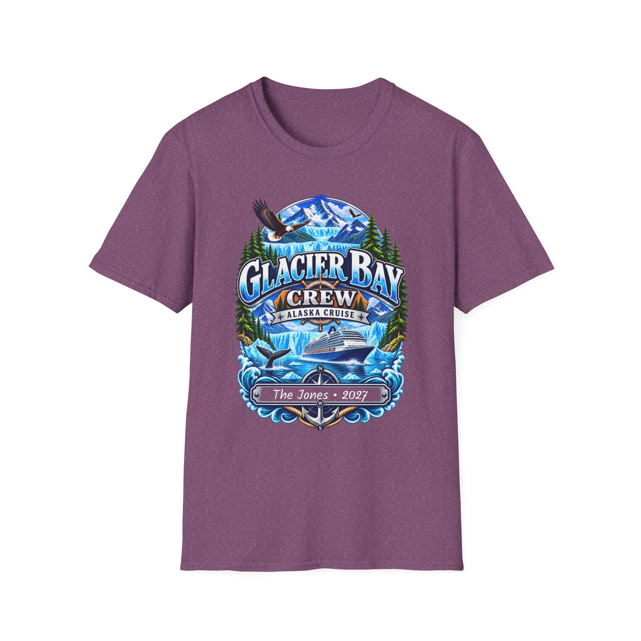 Custom Glacier Bay Alaska Cruise Tee