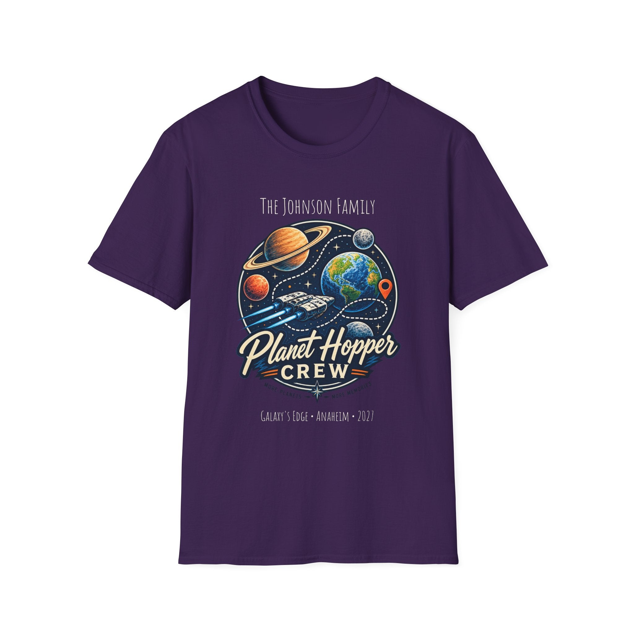 Planet Hopper Crew Space Adventure Park Tee