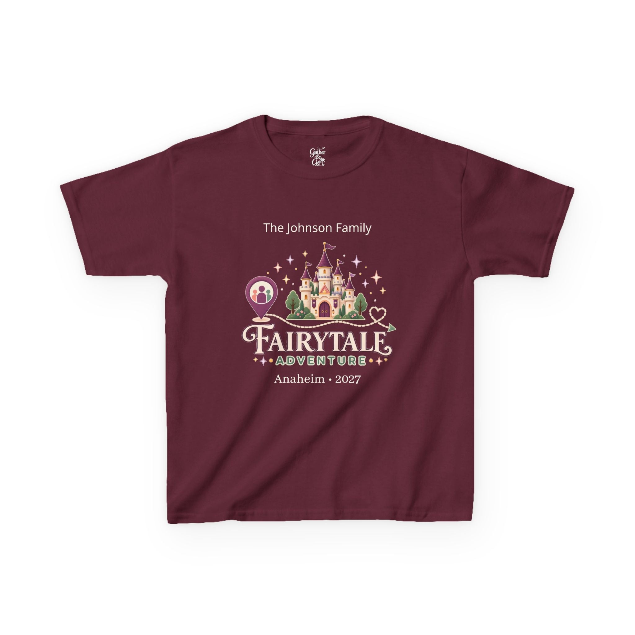 Fairytale Adventure Kids Tee (purple)