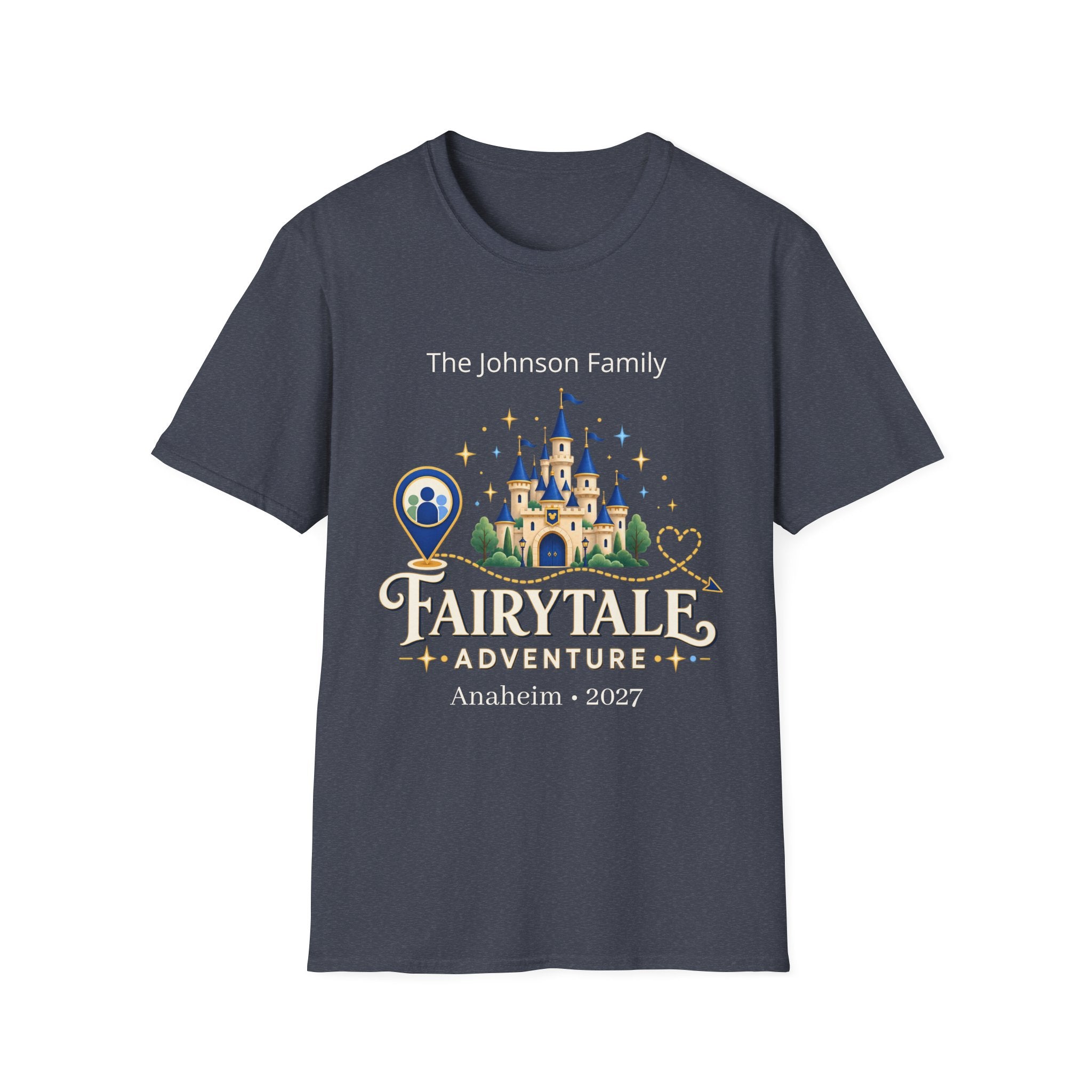 Custom Fairytale Adventure Tee (blue)