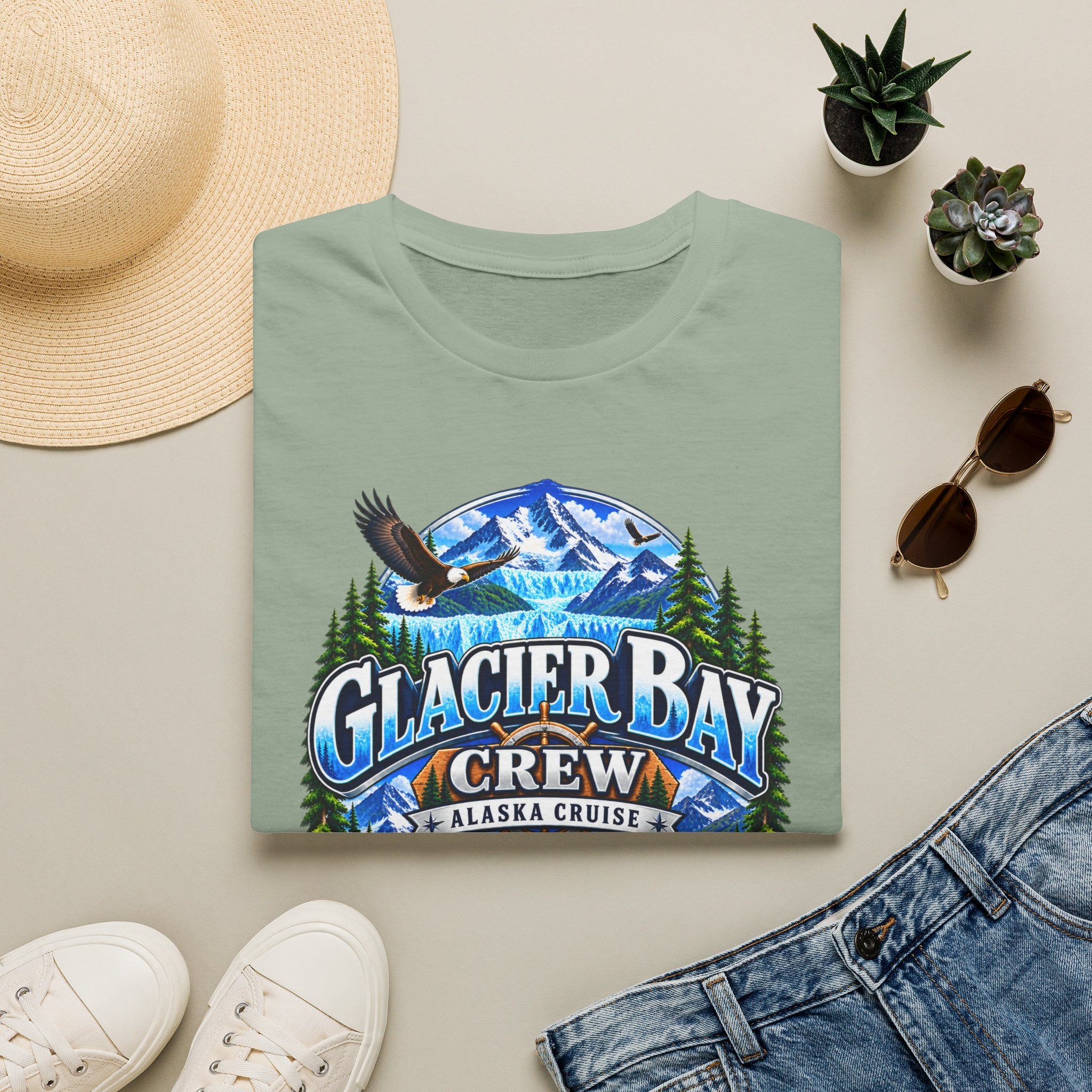 Custom Glacier Bay Alaska Cruise Tee