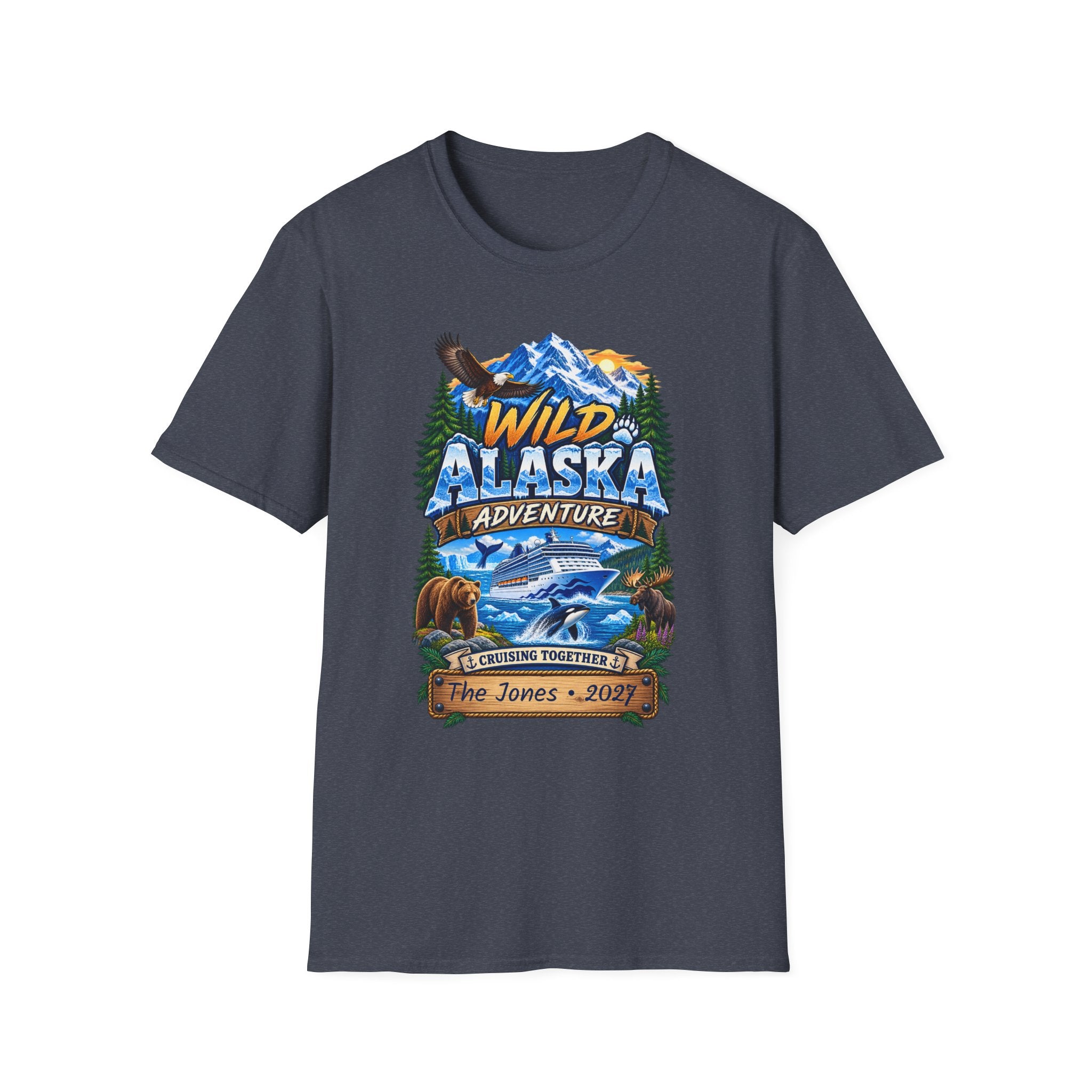Custom Wild Alaska Cruise Tee