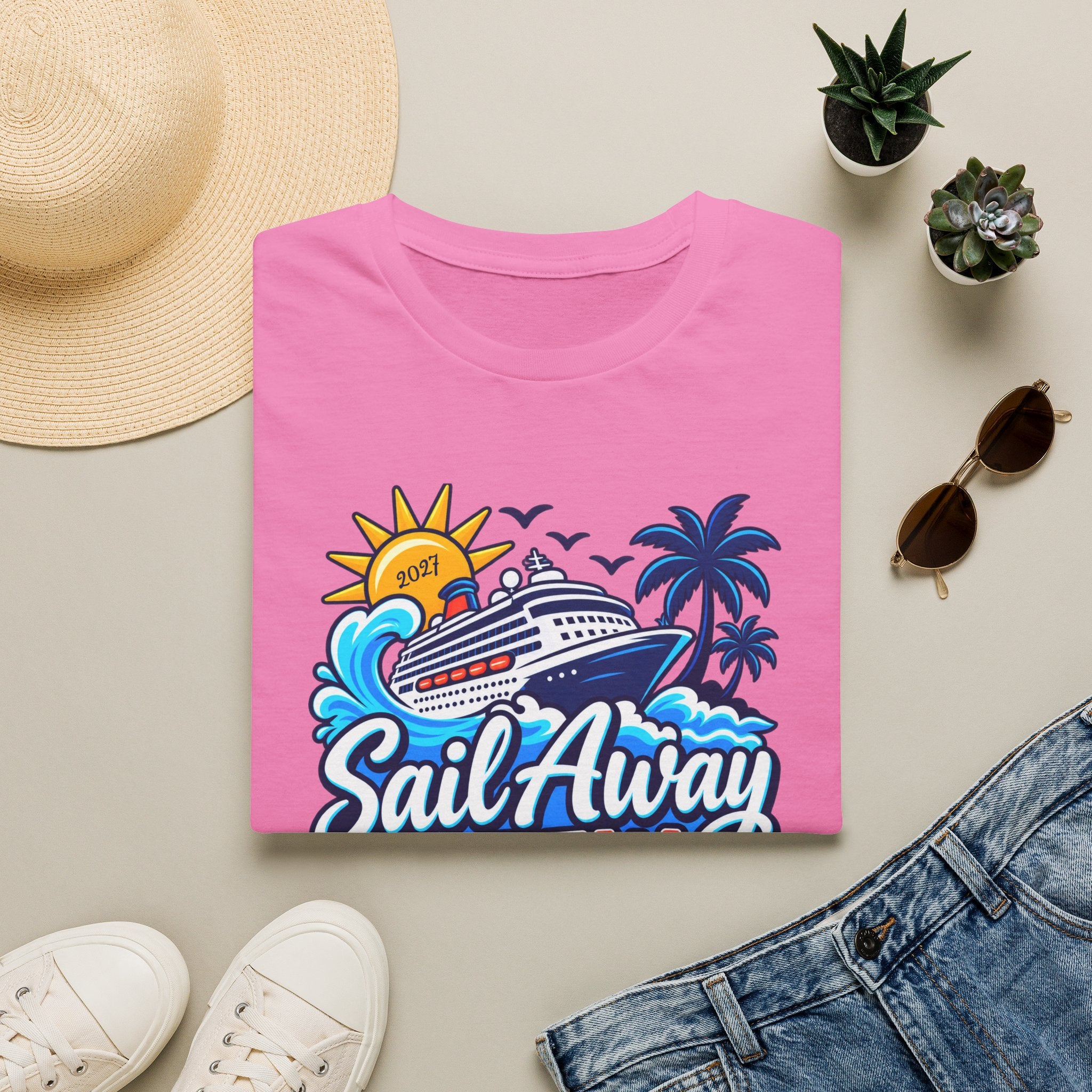 Custom Sail Away Cruise Tee