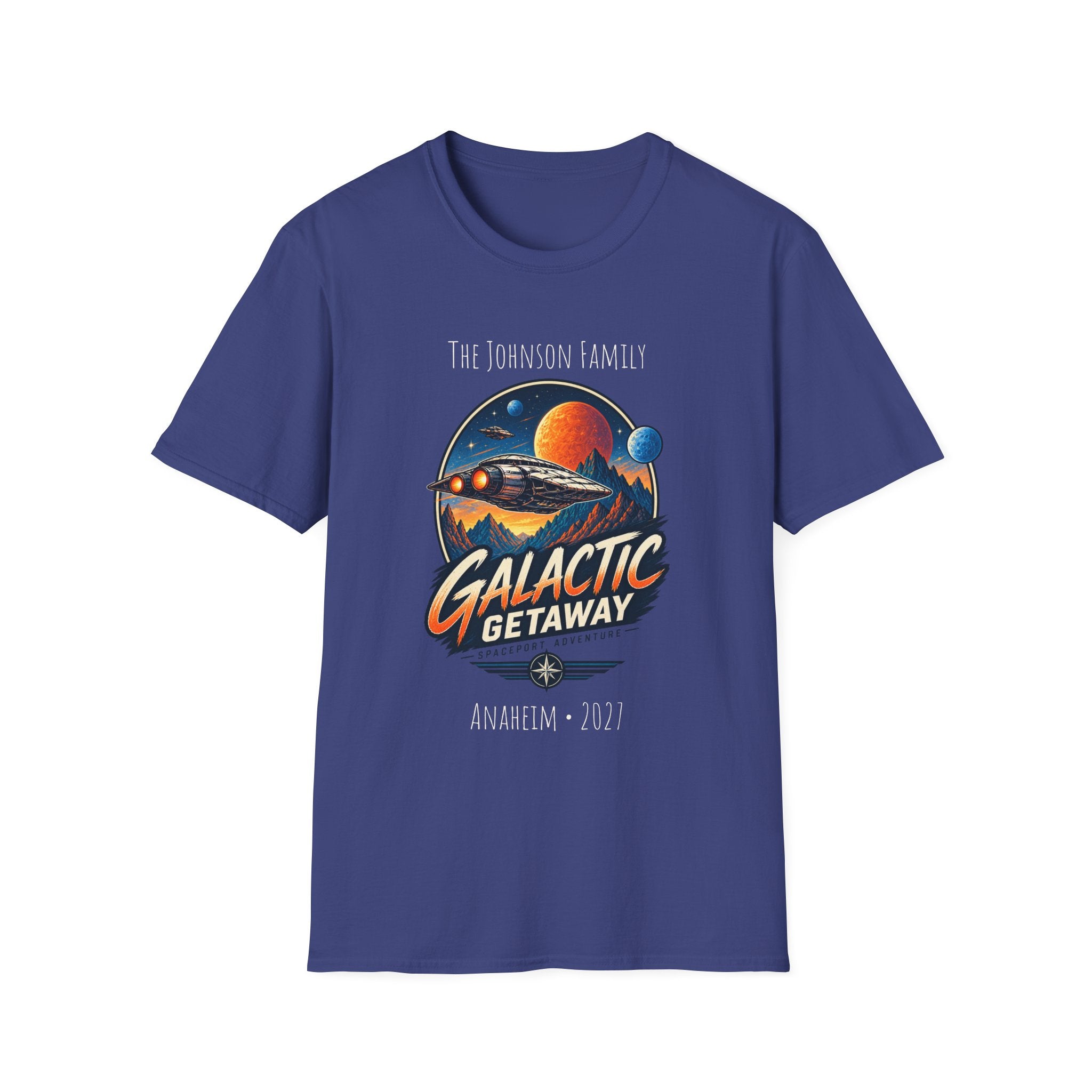 Galactic Getaway Space Adventure Park Tee