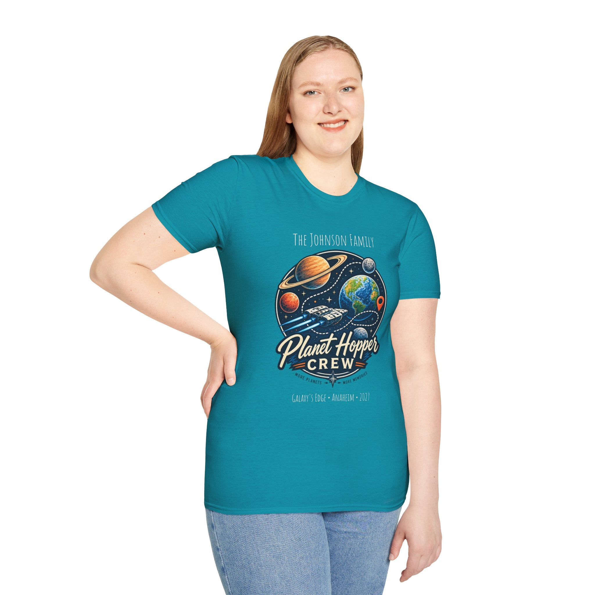 Planet Hopper Crew Space Adventure Park Tee