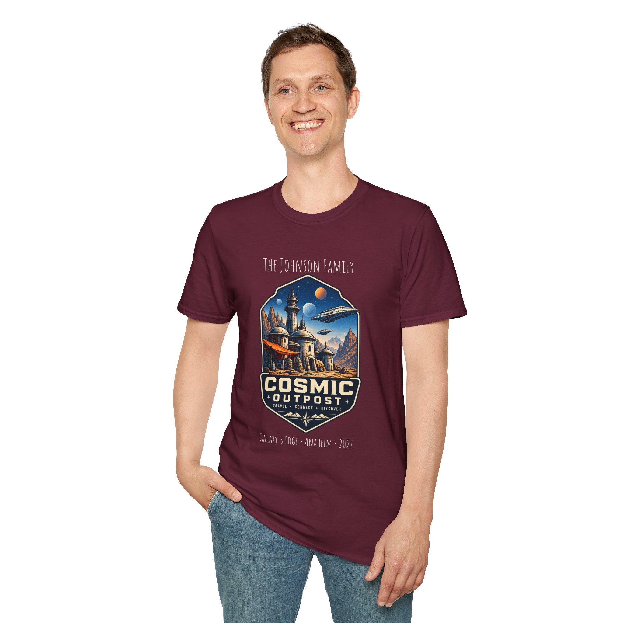 Cosmic Outpost Space Adventure Park Tee