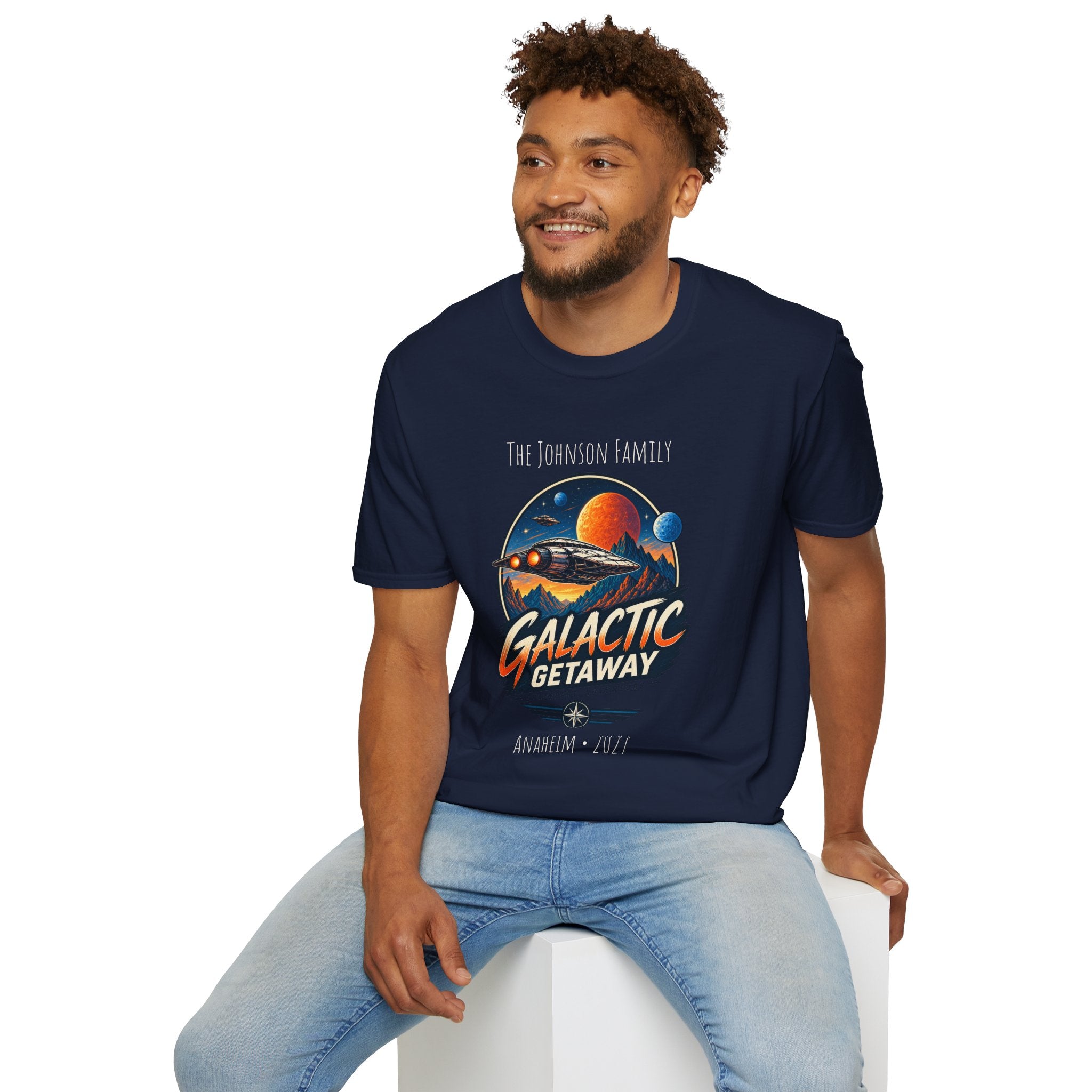 Galactic Getaway Space Adventure Park Tee