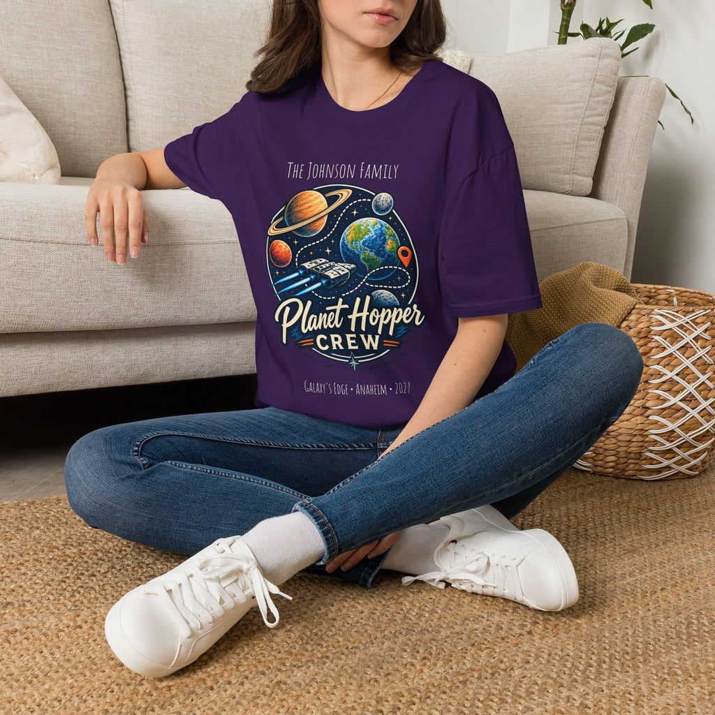 Planet Hopper Crew Space Adventure Park Tee