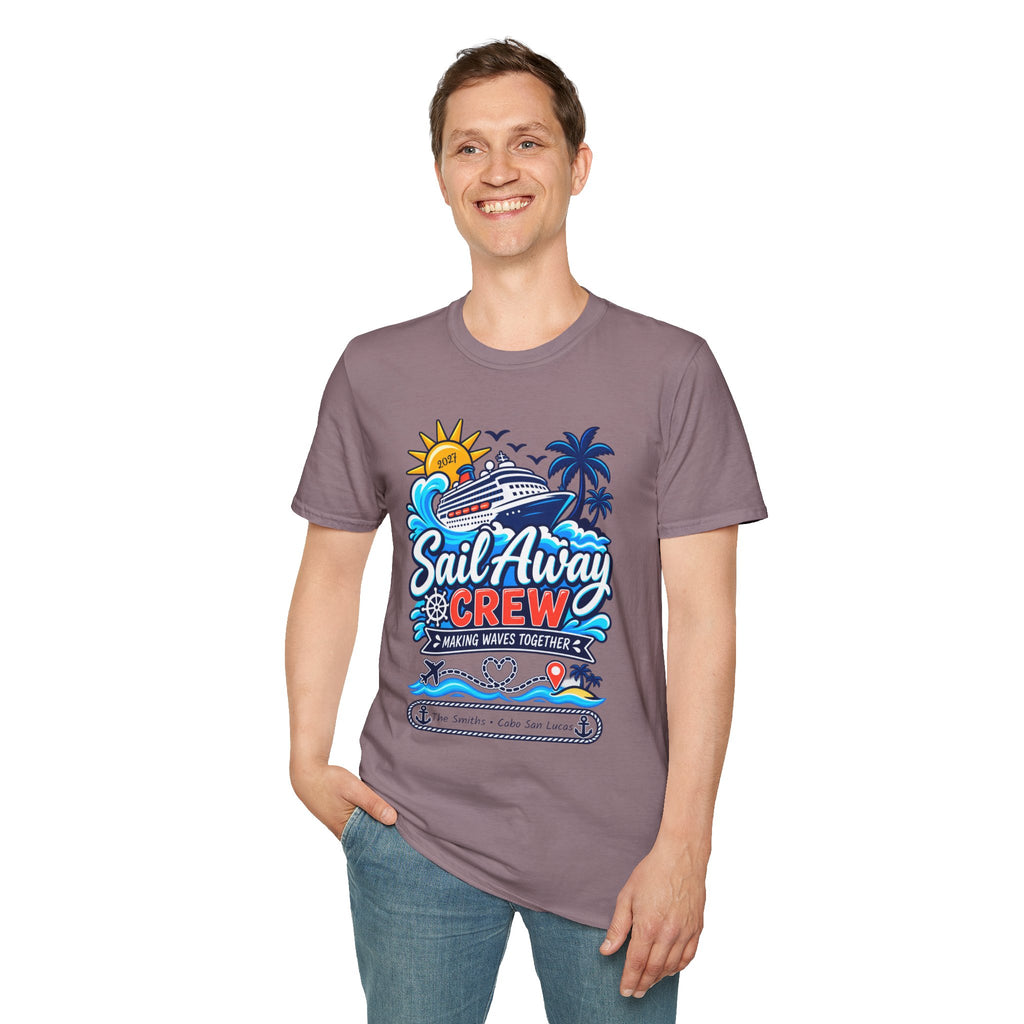 Sail Away Crew - Unisex Tee