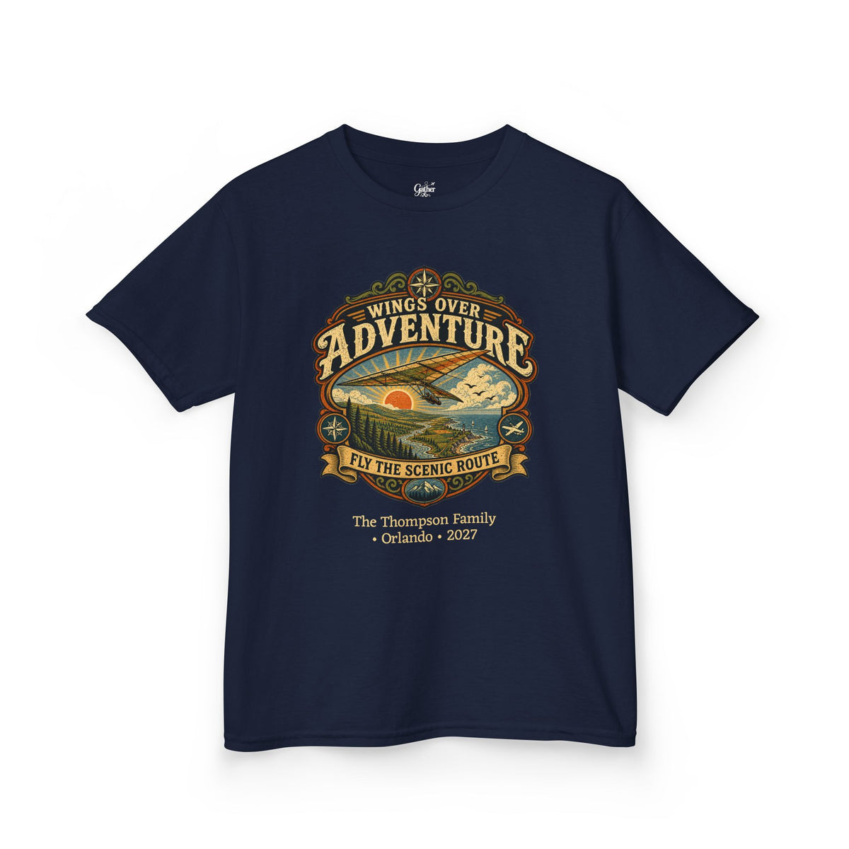 Wings Over Adventure - Kids Tee