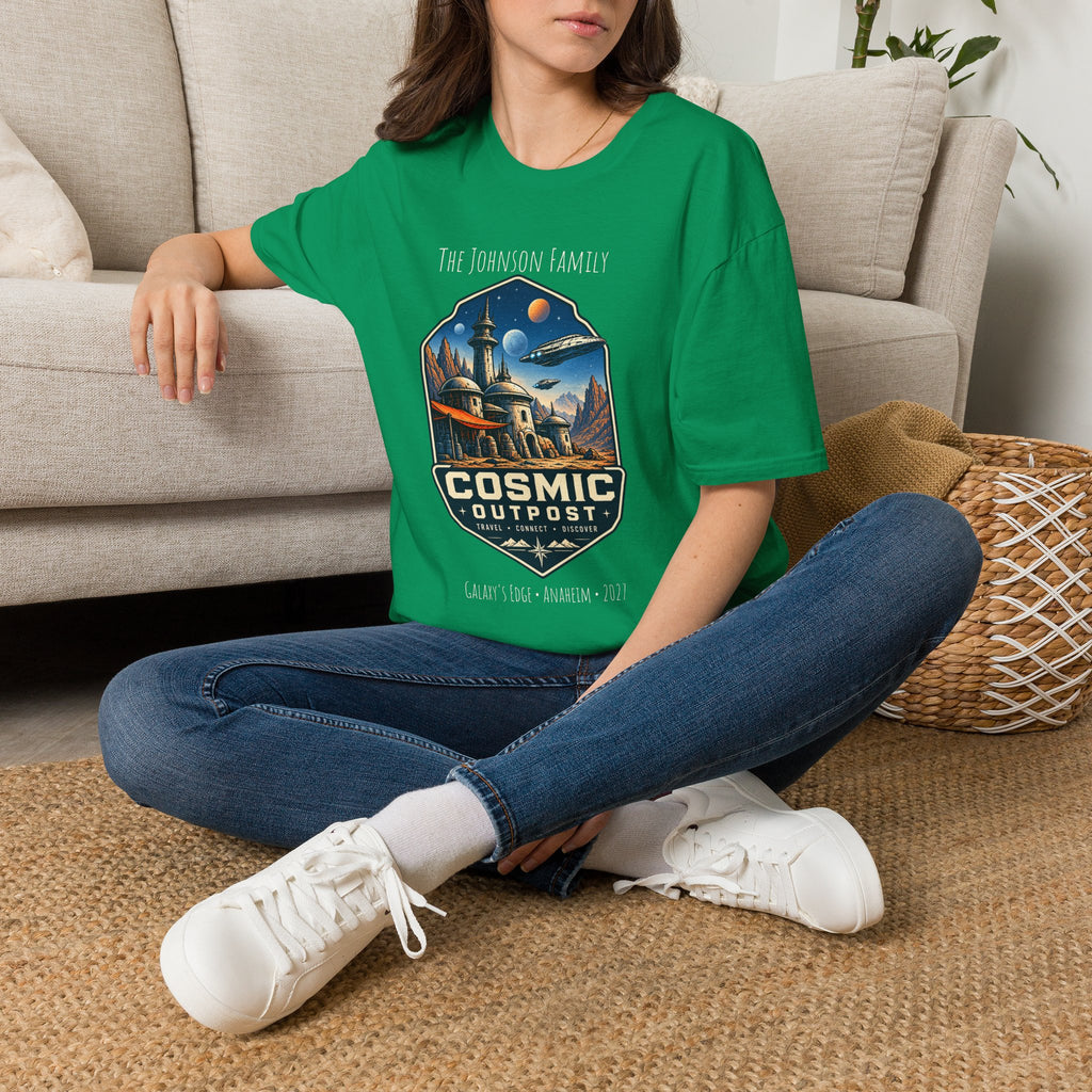 Cosmic Outpost Space Adventure Park Tee