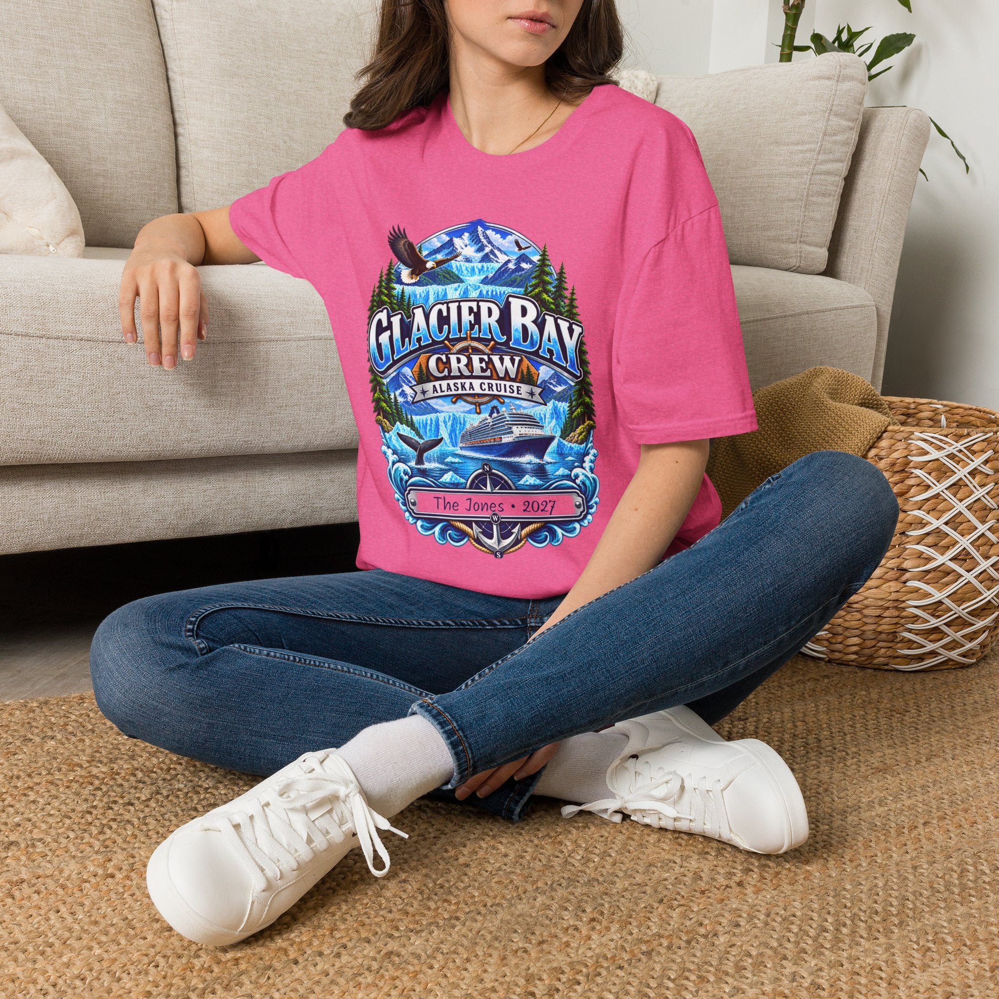Custom Glacier Bay Alaska Cruise Tee
