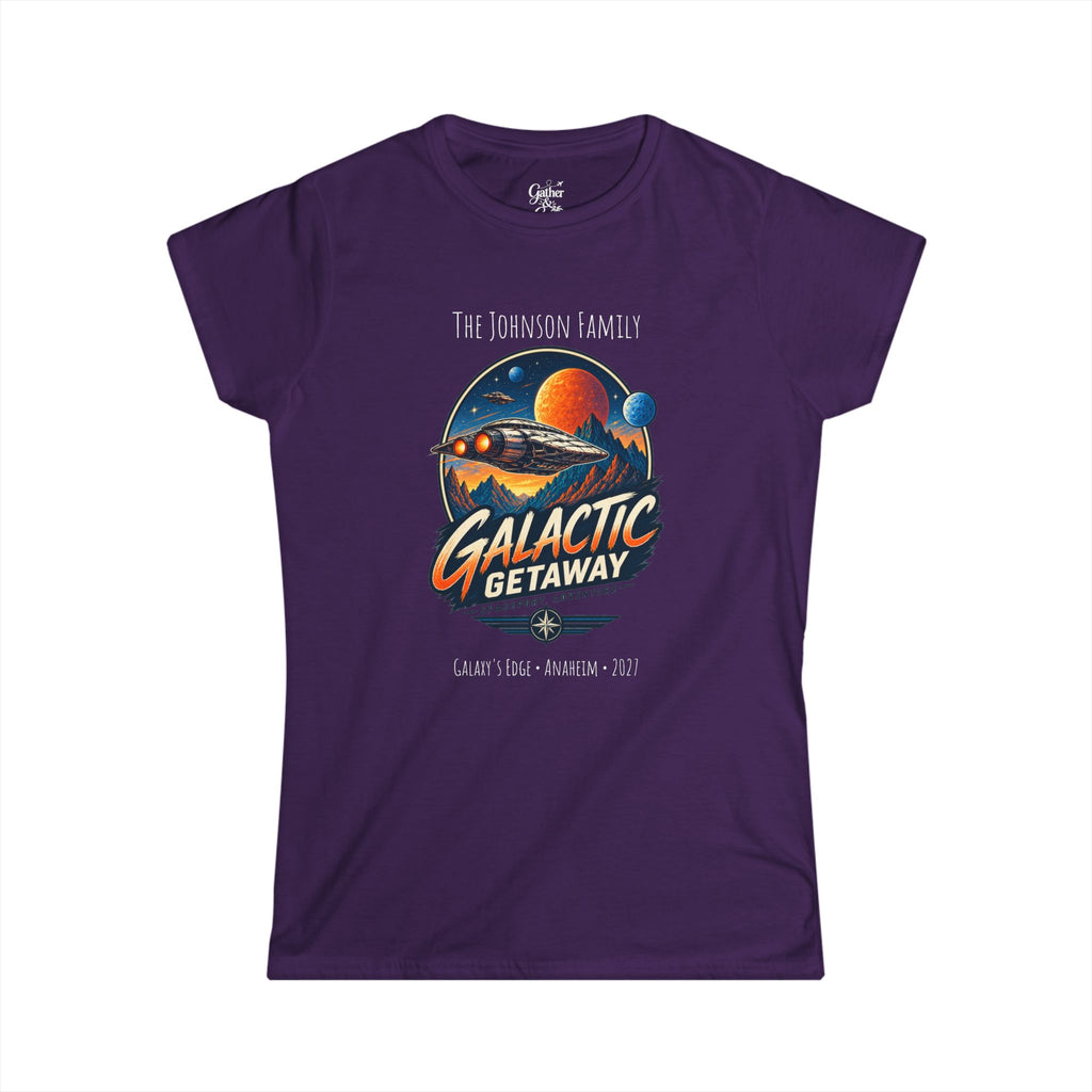 Galactic Getaway Space Adventure Park Ladies Tee