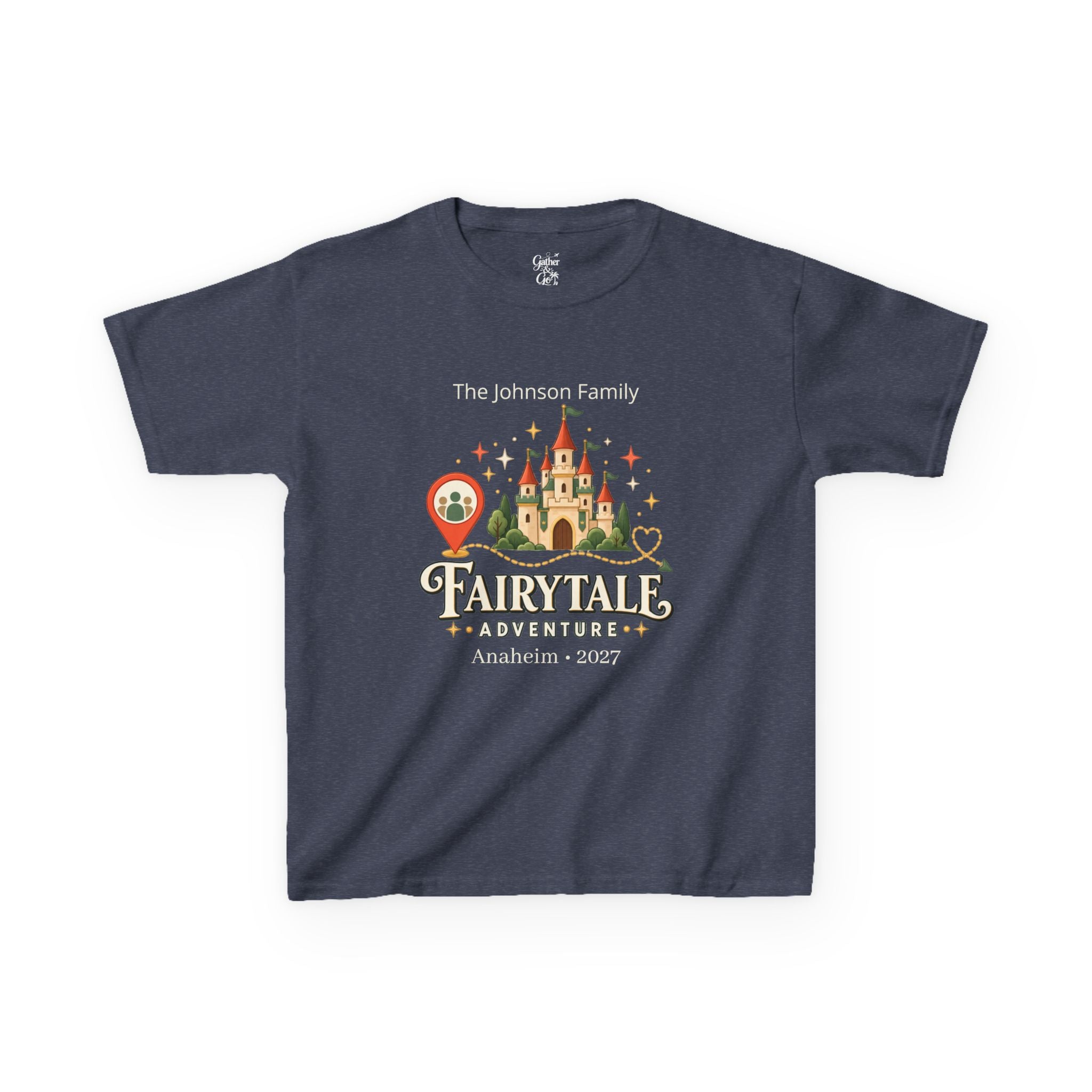 Fairytale Adventure Kids Tee (coral)