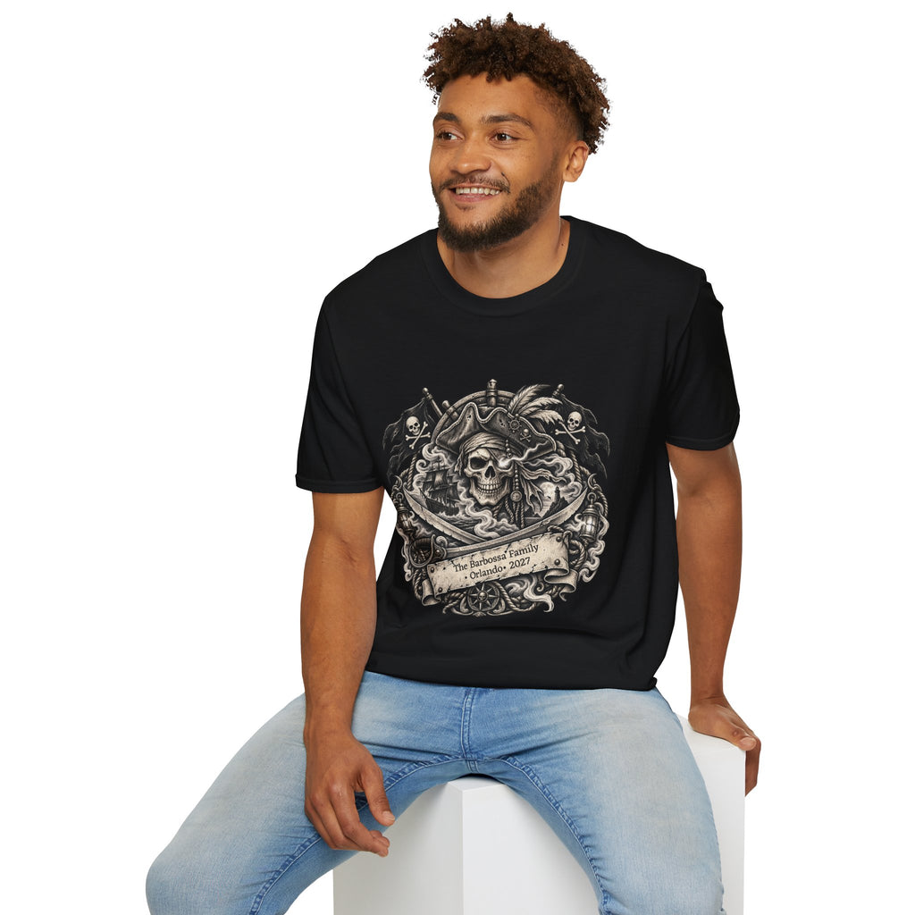Ghostly Pirate Barbossa - Unisex Tee