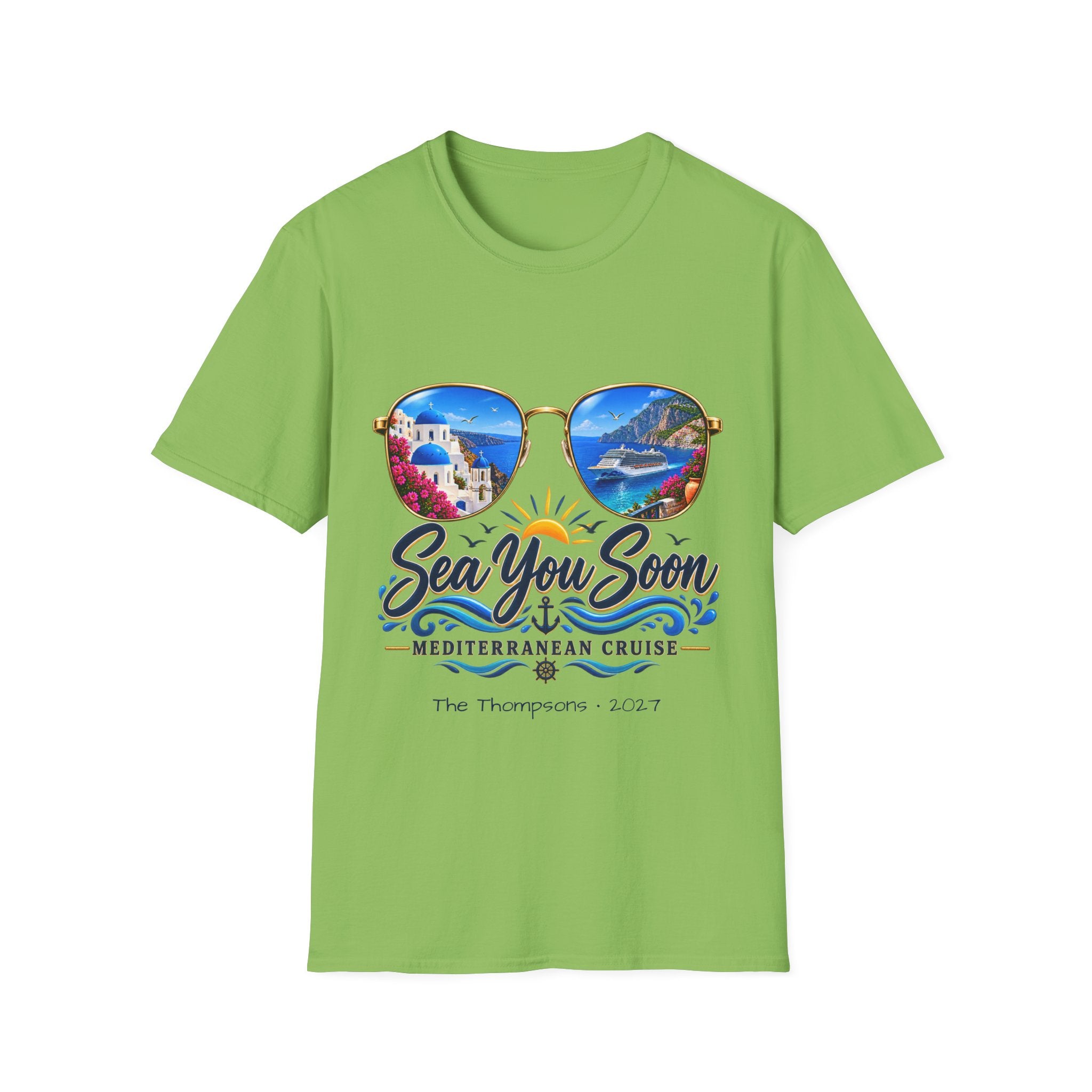 Mediterranean Cruise Sea You Soon Tee