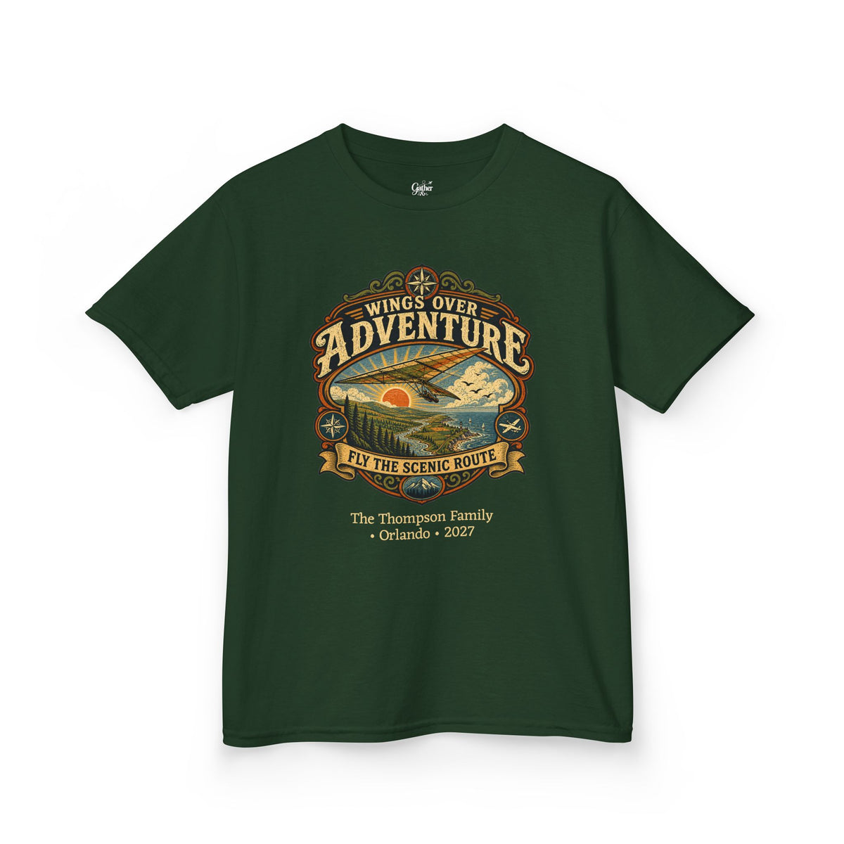 Wings Over Adventure - Kids Tee