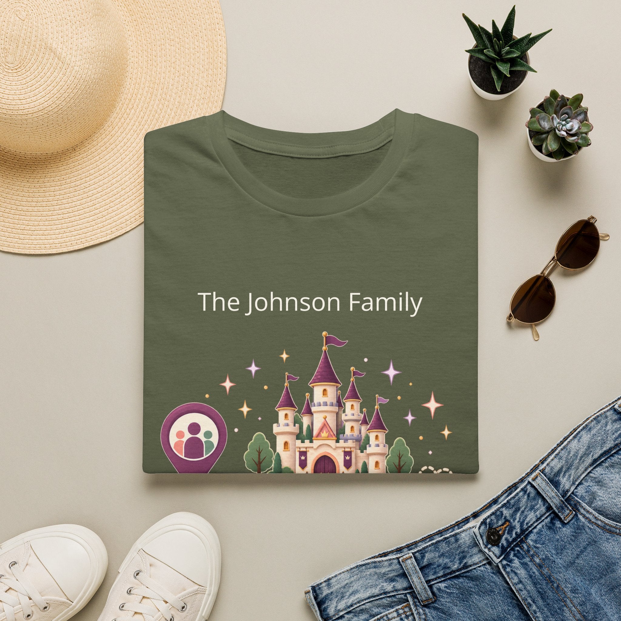 Custom Fairytale Adventure Tee (purple)