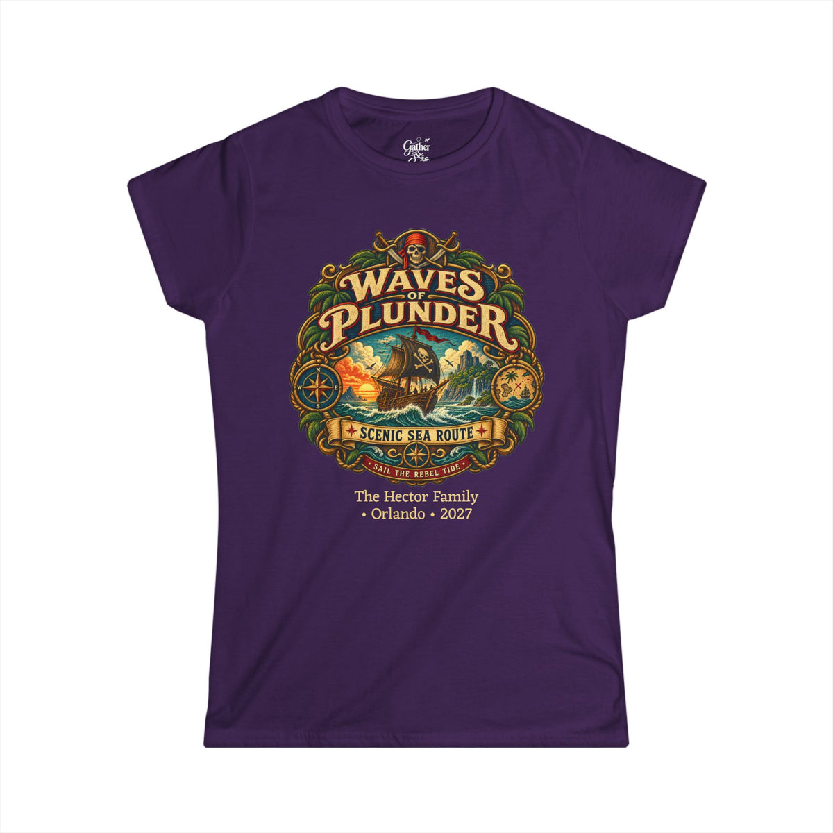 Waves of Plunder - Ladies Tee