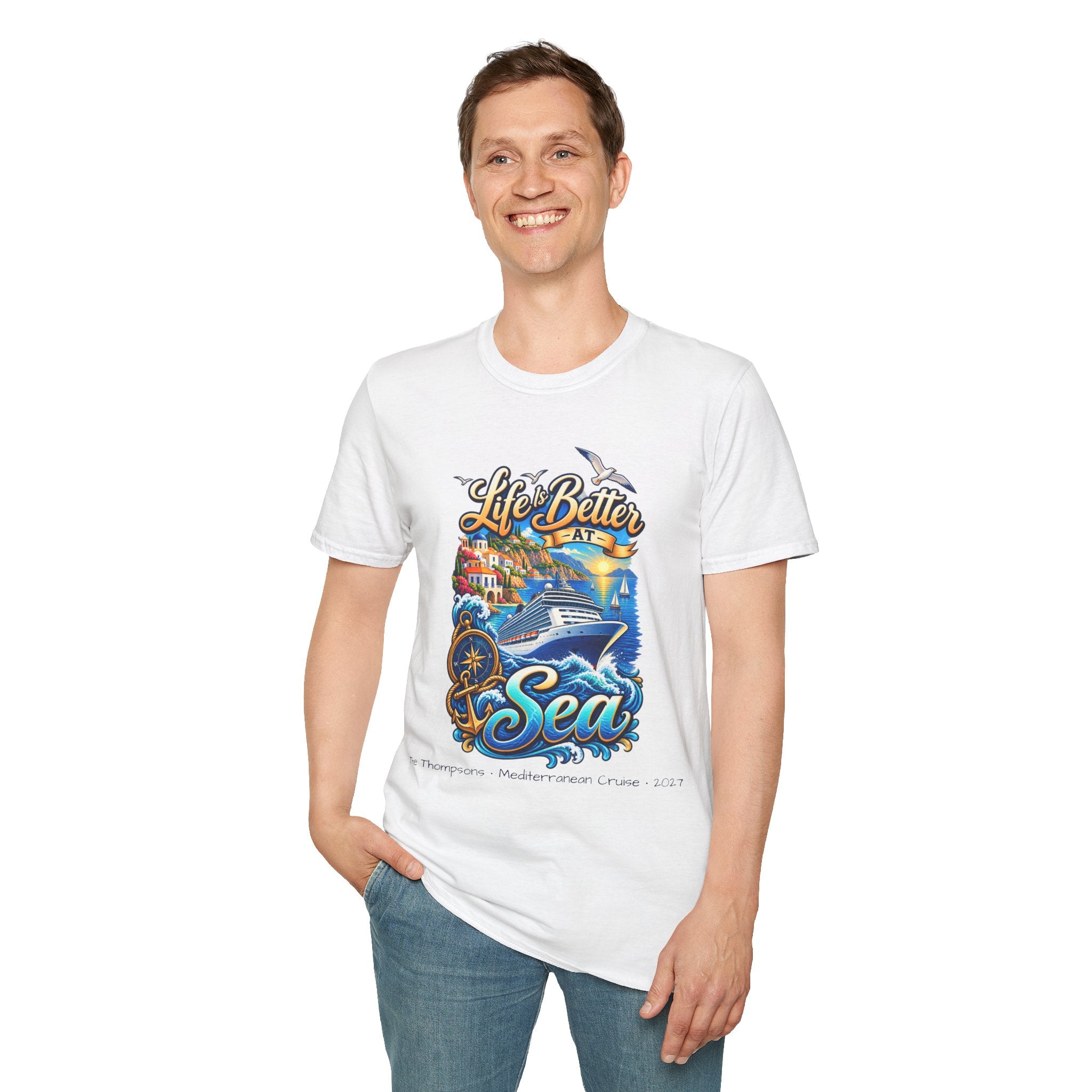 Mediterranean Cruise Life is Better at Sea Tee