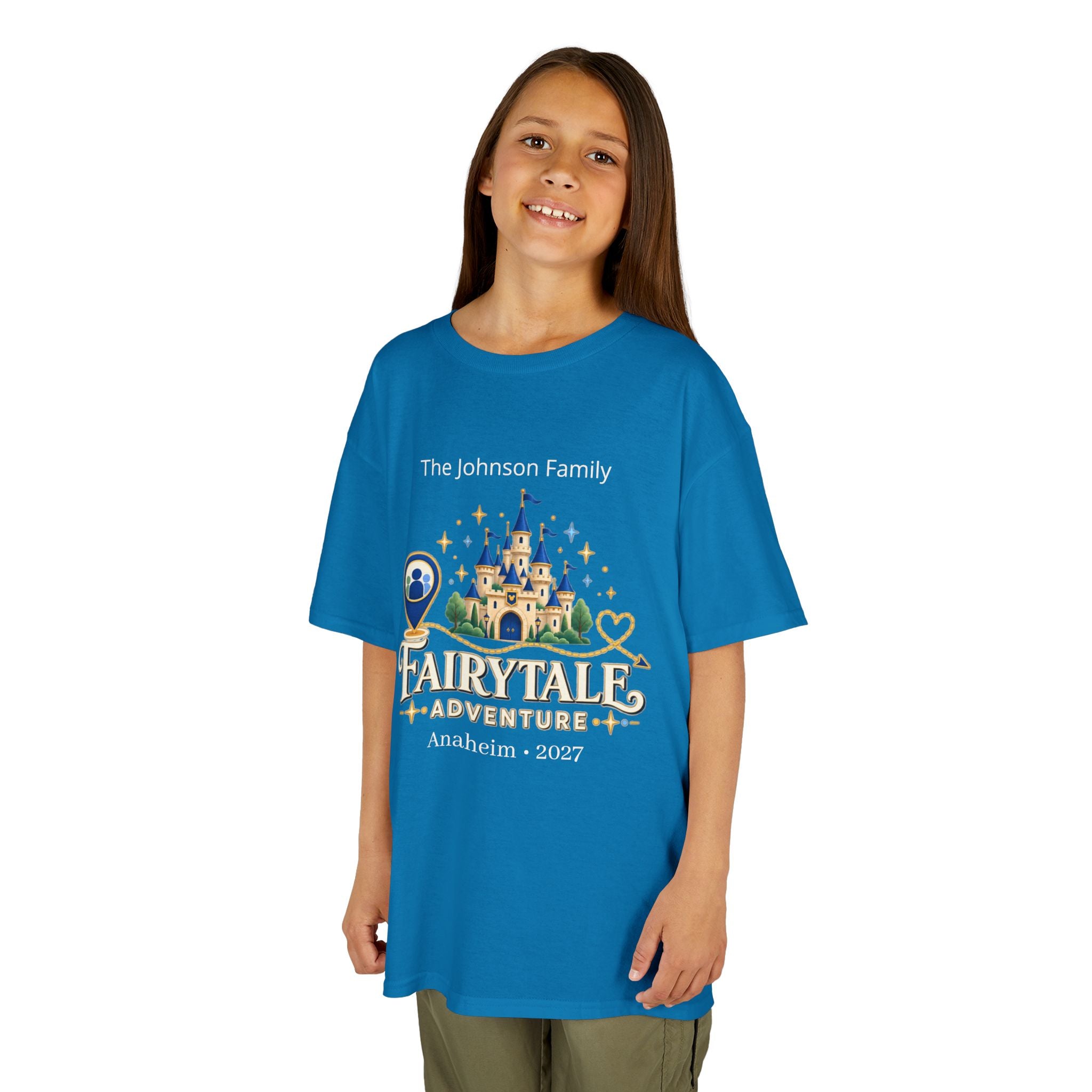 Fairytale Adventure Kids Tee (blue)
