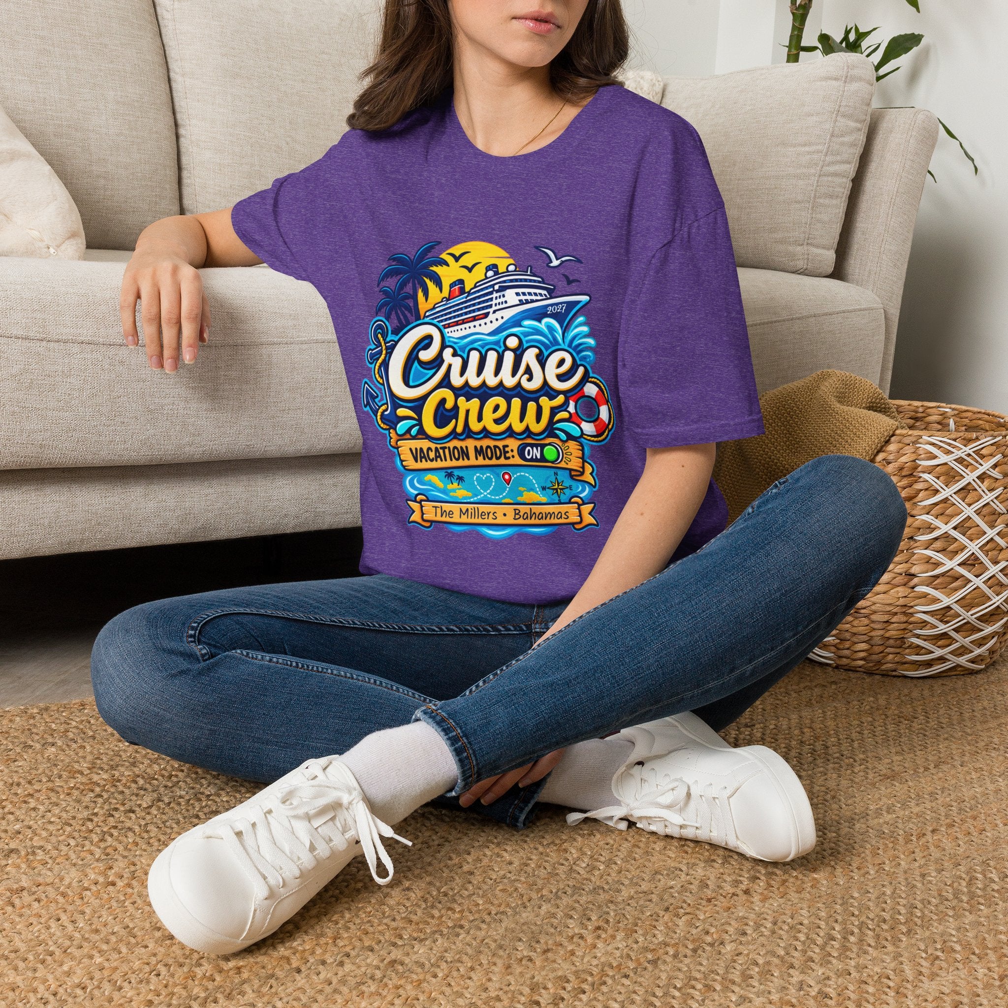 Custom Cruise Crew Tee
