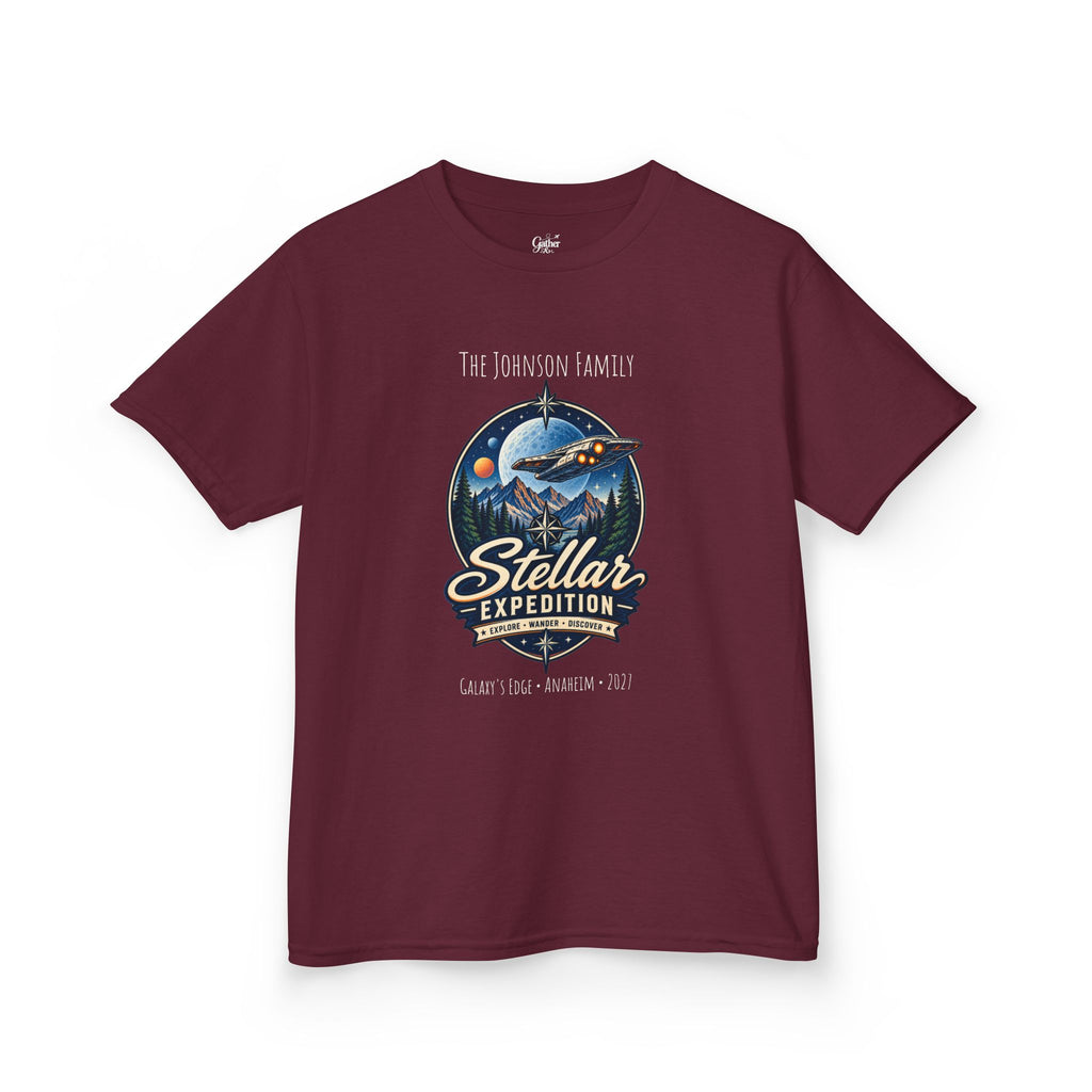 Stellar Expedition Space Adventure Park Kids Tee