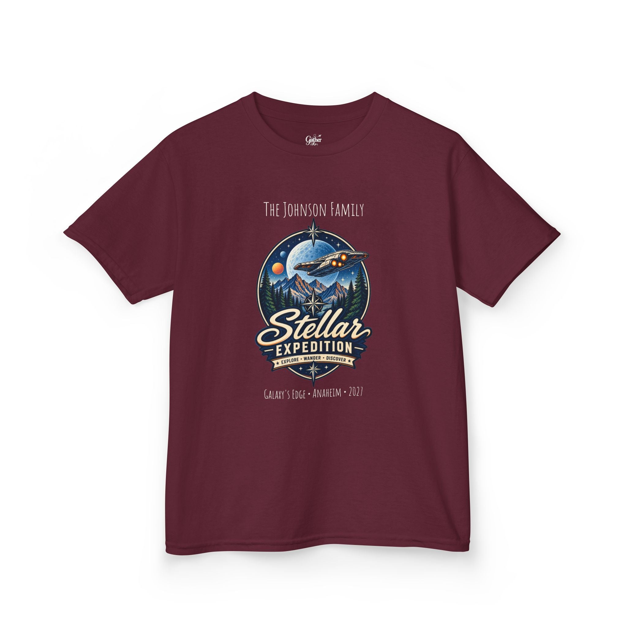 Stellar Expedition Space Adventure Park Kids Tee
