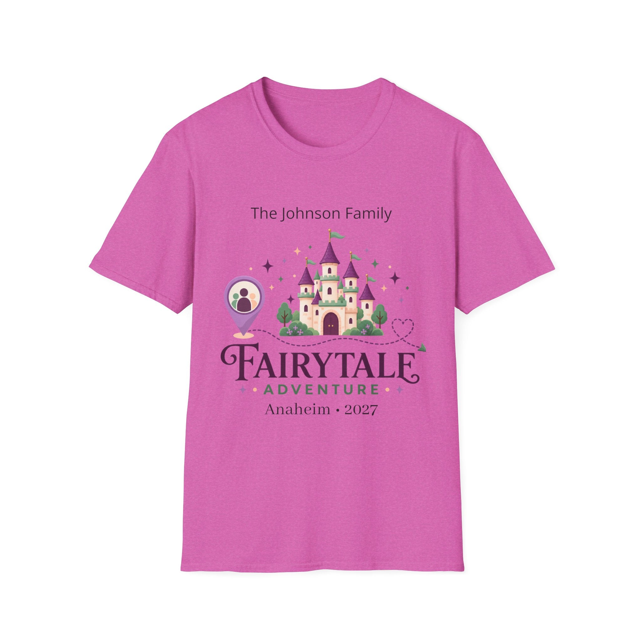 Custom Fairytale Adventure Tee (Purple)