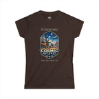 Cosmic Outpost Space Adventure Park Ladies Tee