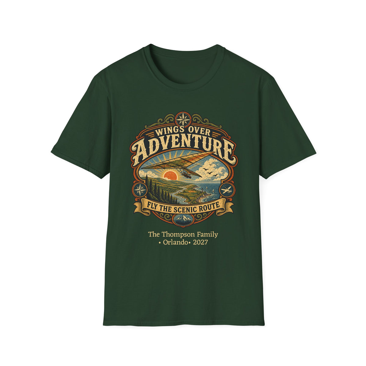 Wings Over Adventure - Unisex Tee