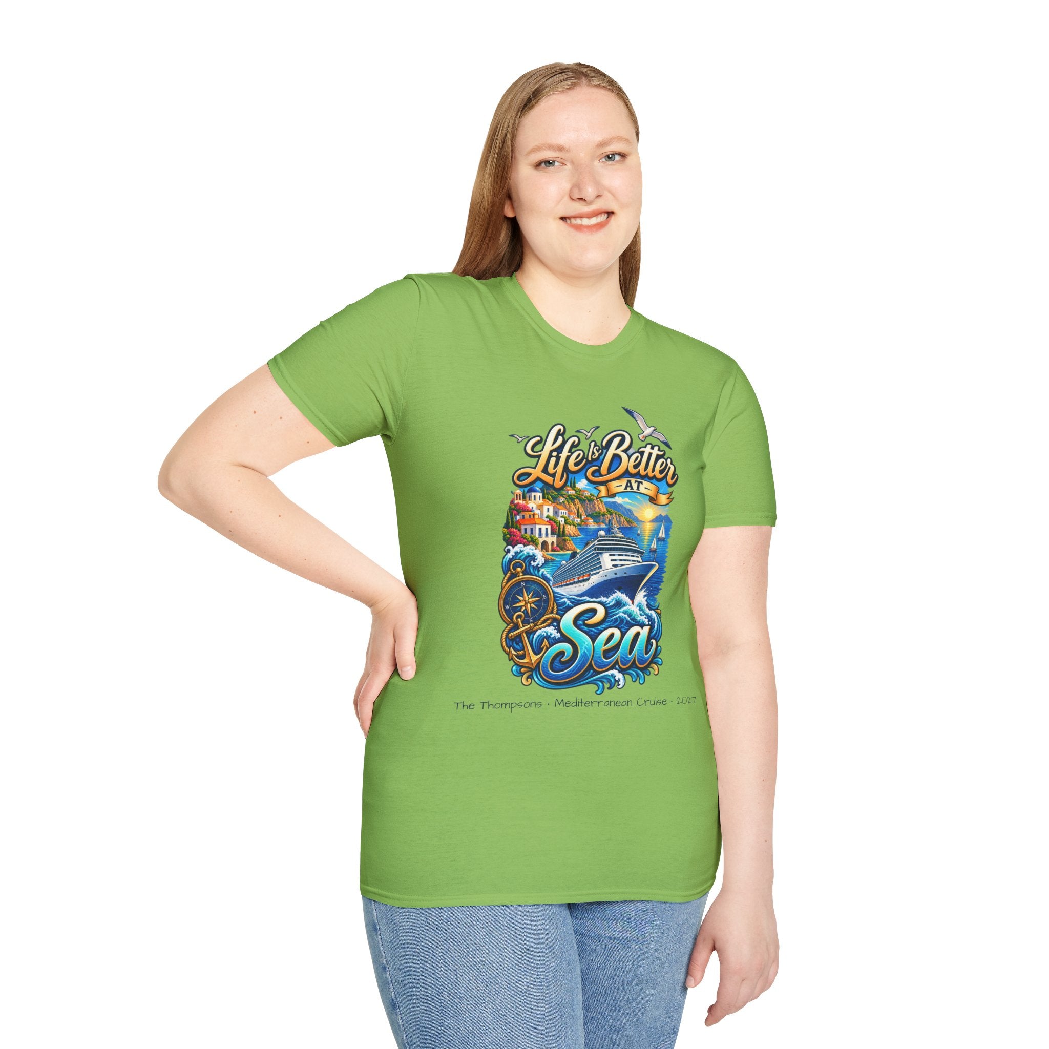 Mediterranean Cruise Life is Better at Sea Tee