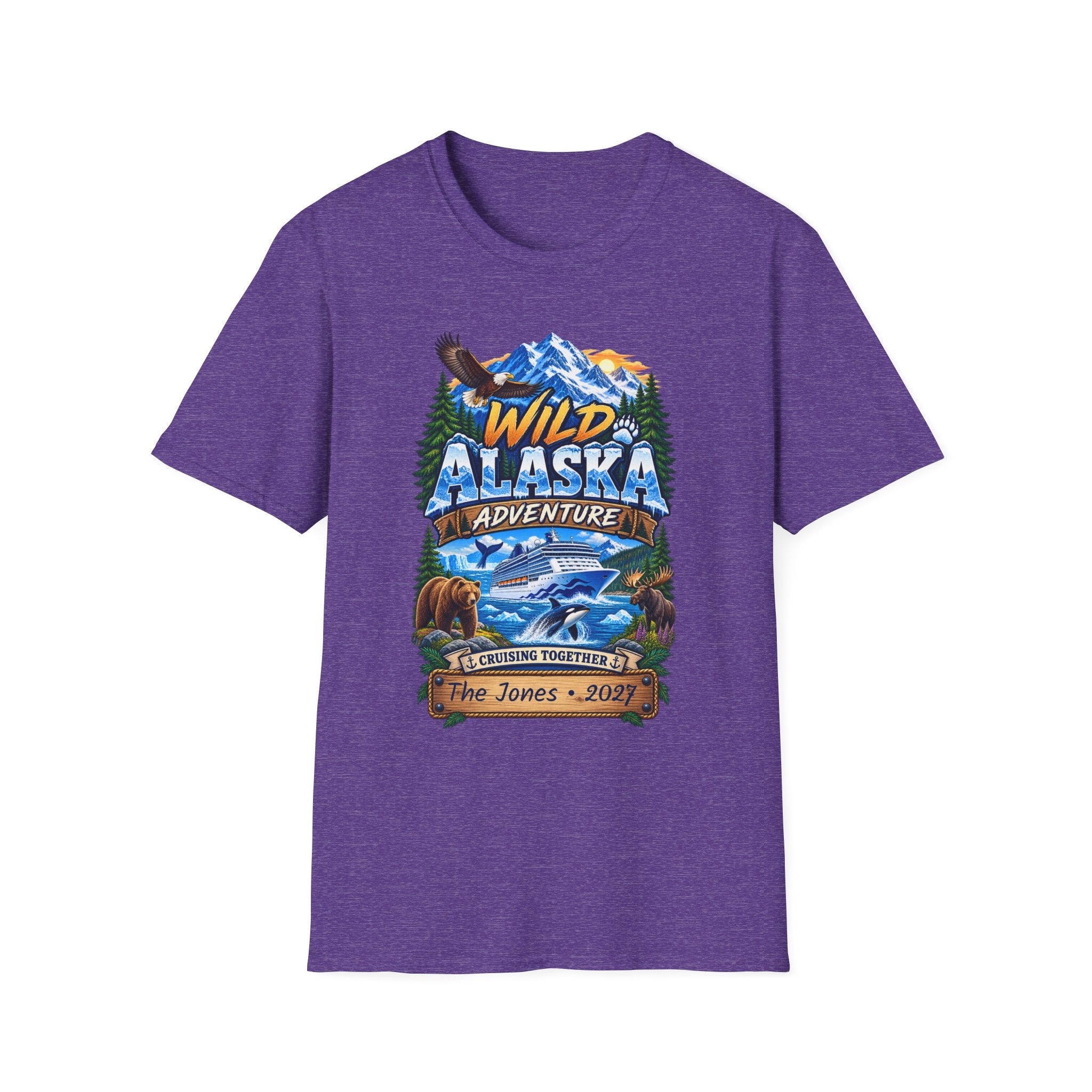 Custom Wild Alaska Cruise Tee