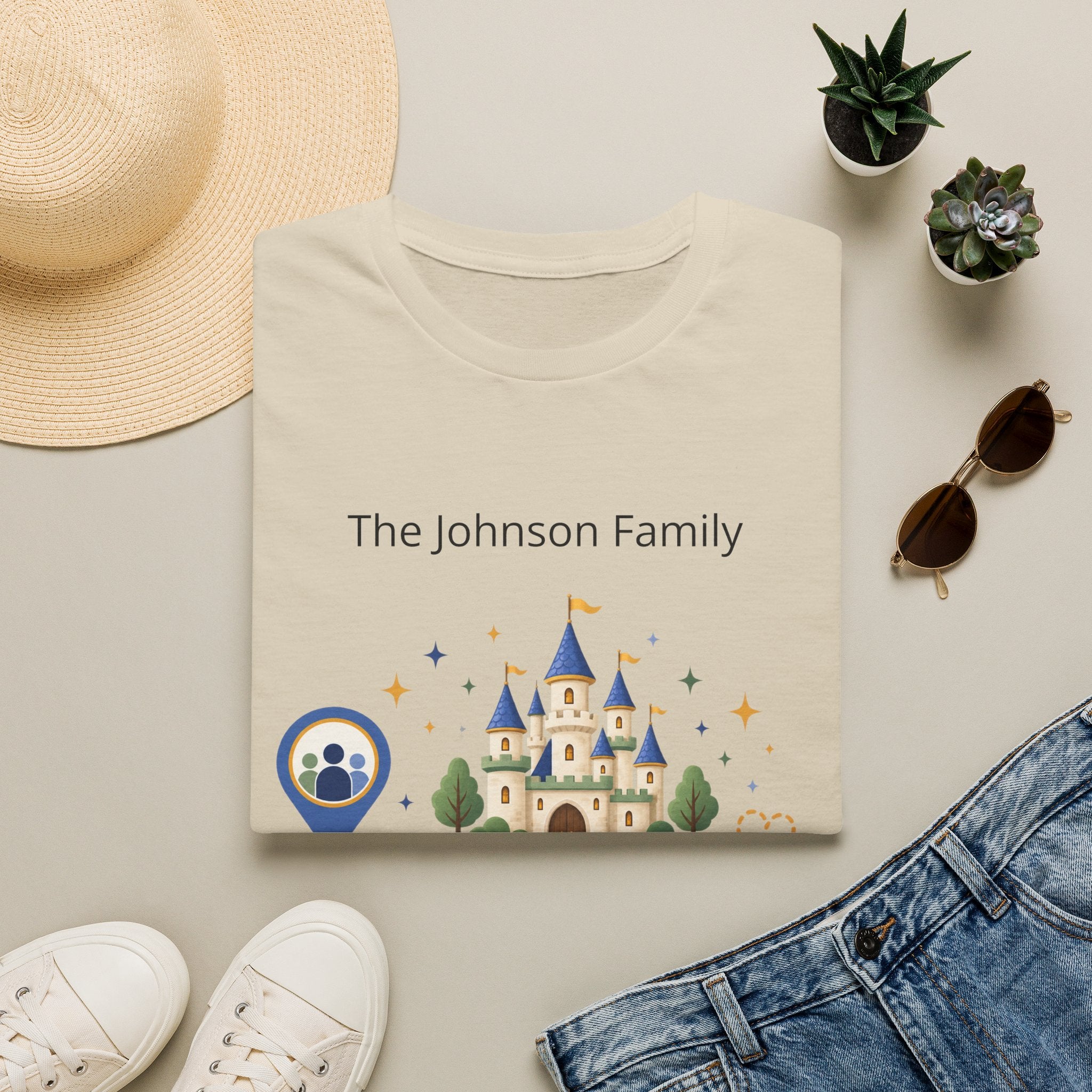 Custom Fairytale Adventure Tee (blue)