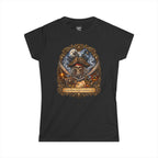 Halloween Ghostly Pirate Davy Jones - Ladies Tee