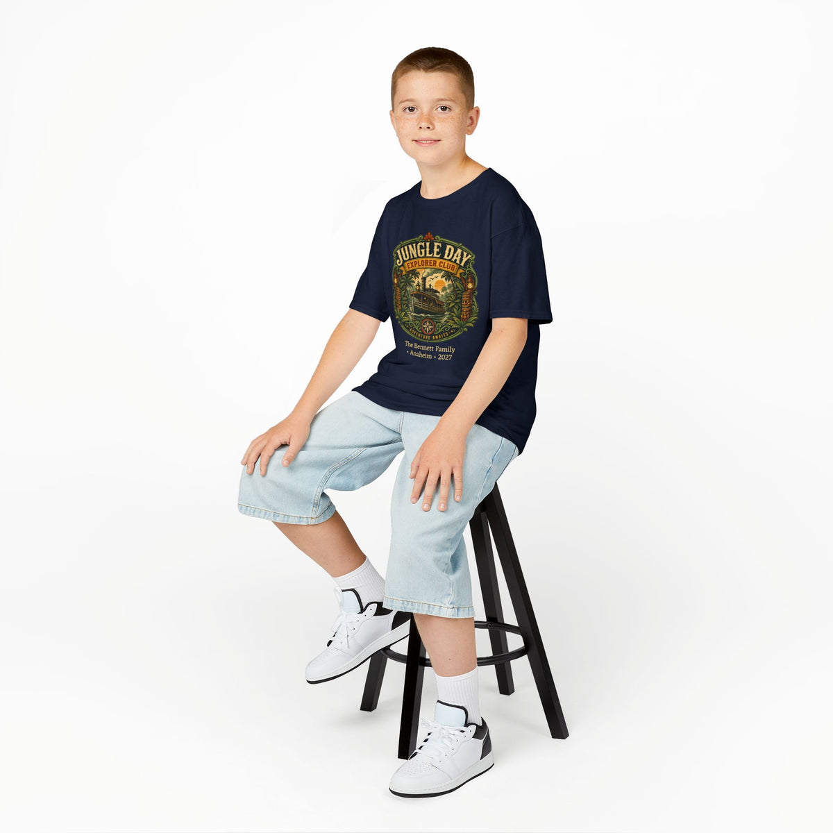 Jungle Day Explorer Club - Kids Tee