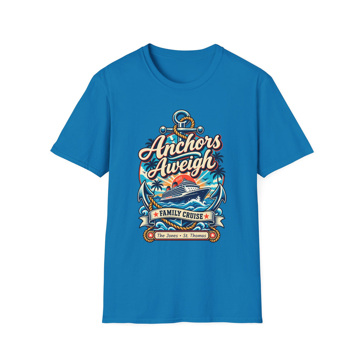 Anchors Aweigh - Unisex Tee