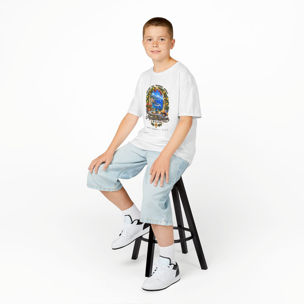 Mediterranean Cruise Explore Kids Tee