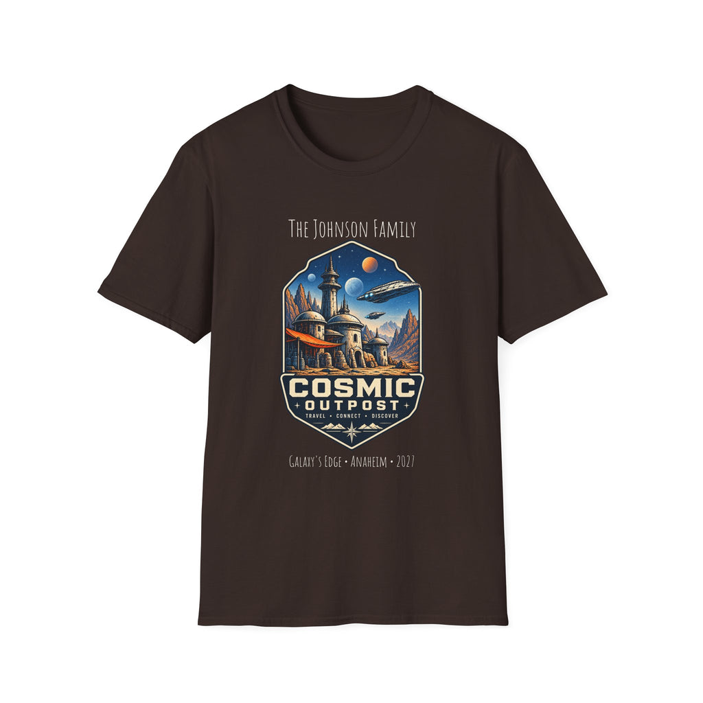 Cosmic Outpost Space Adventure Park Tee