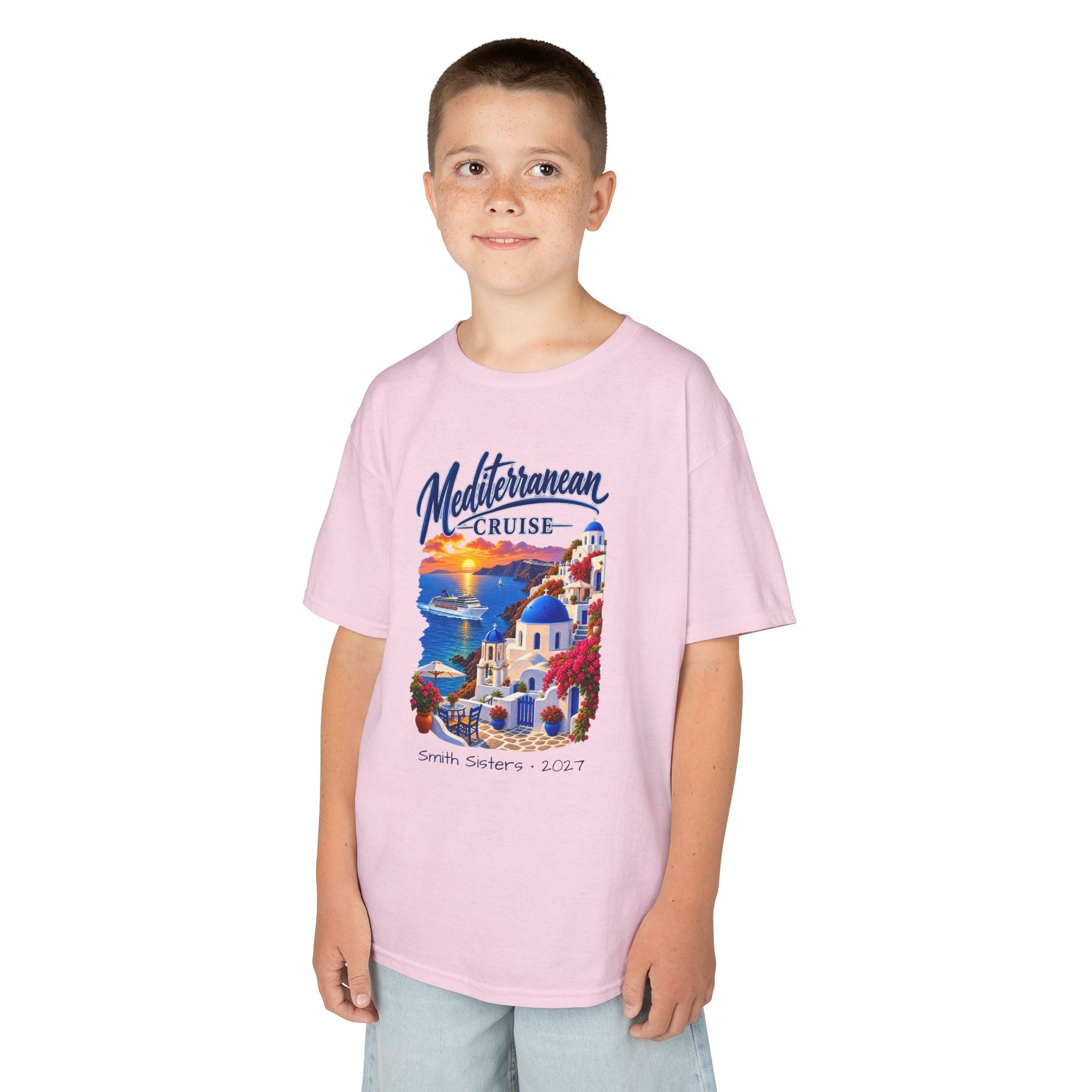 Mediterranean Cruise Kids Tee